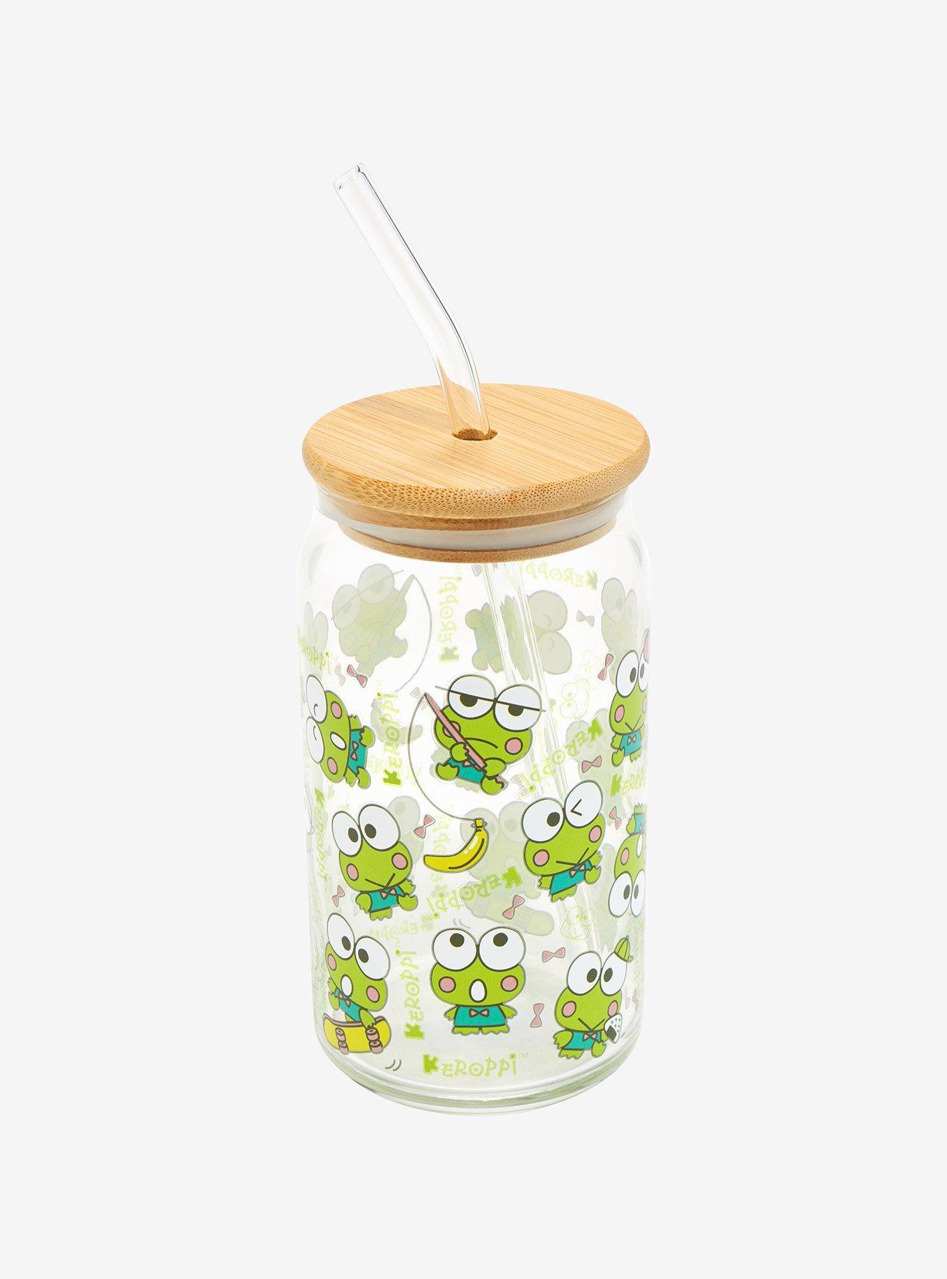 Keroppi Icons Glass Travel Cup, , alternate