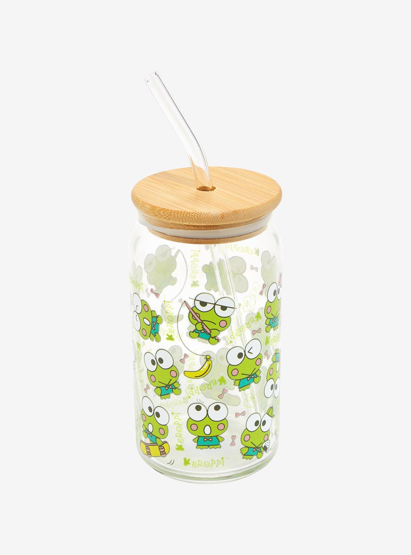 Keroppi Icons Glass Cup, , alternate