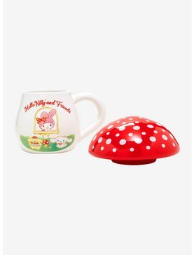 Hello Kitty And Friends Mushroom Ceramic Mug With Lid, , hi-res
