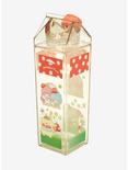 Hello Kitty And Friends Mushroom Milk Carton Water Bottle, , alternate