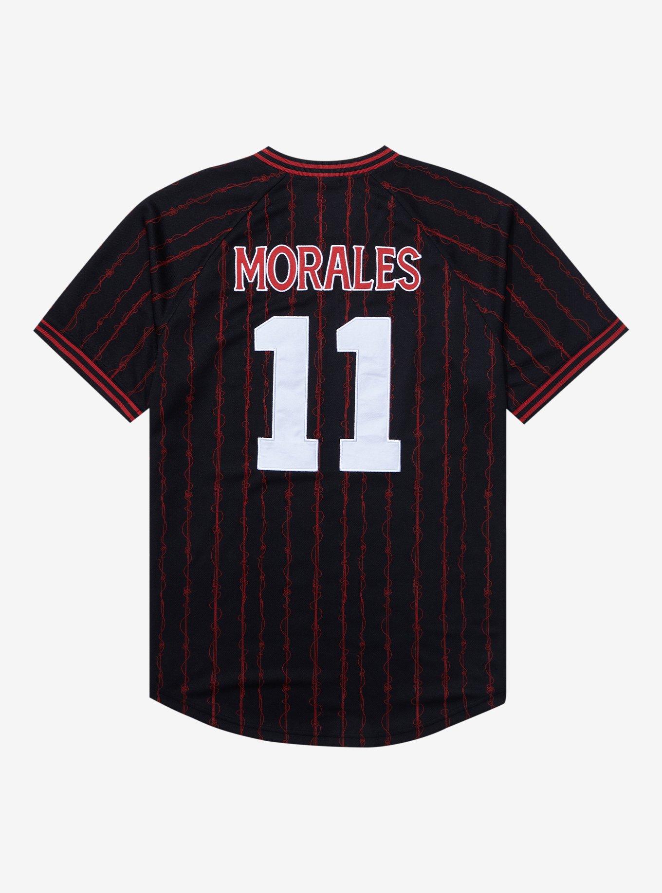 Marvel Spider-Man Miles Morales Soccer Jersey - BoxLunch Exclusive, BLACK, alternate