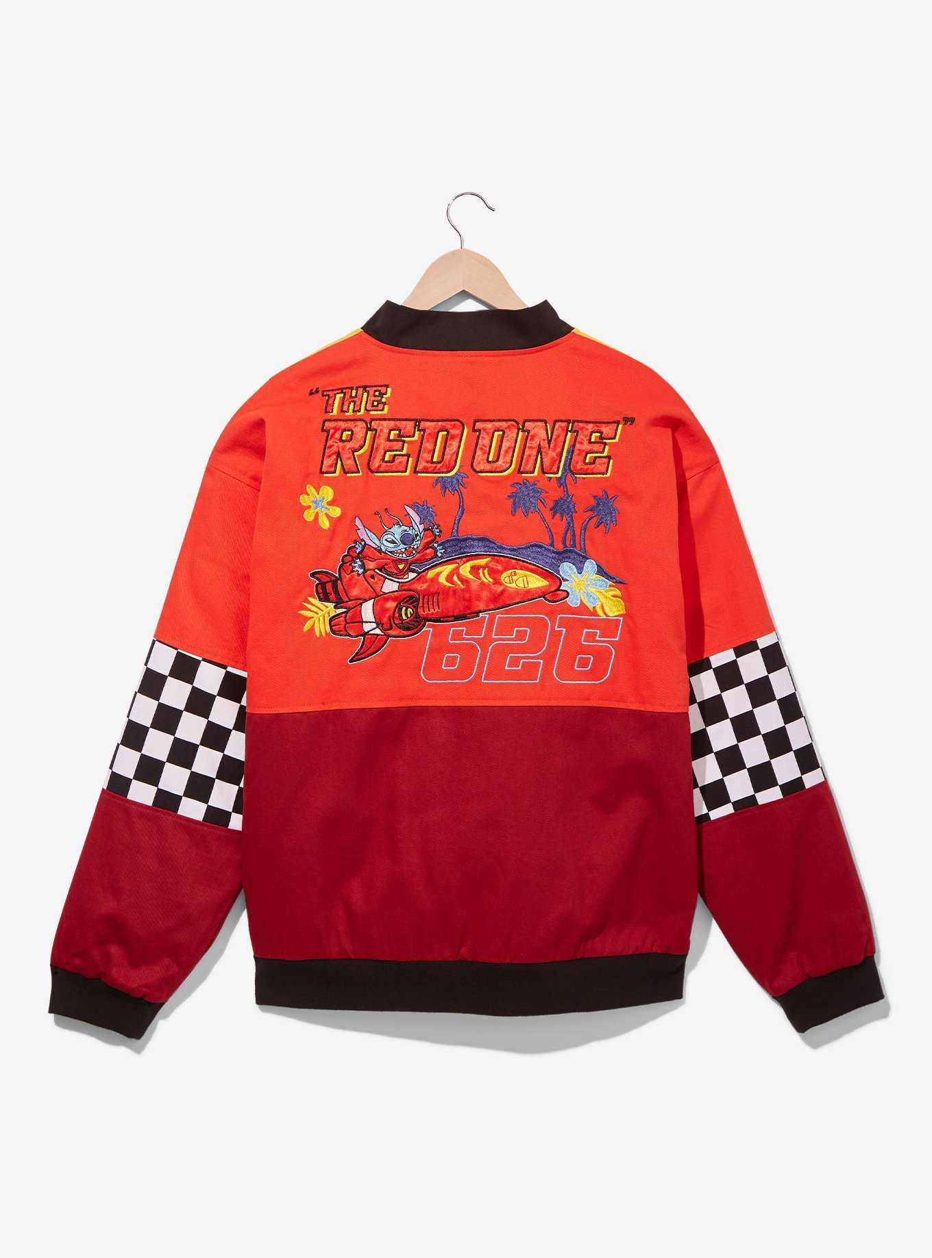 Disney Lilo & Stitch The Red One Racing Jacket - BoxLunch Exclusive, , hi-res