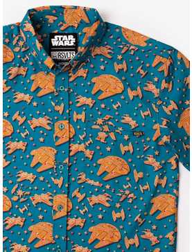 RSVLTS Star Wars Holiday "Rebel Crumb" KUNUFLEX Short Sleeve Shirt Green, , hi-res