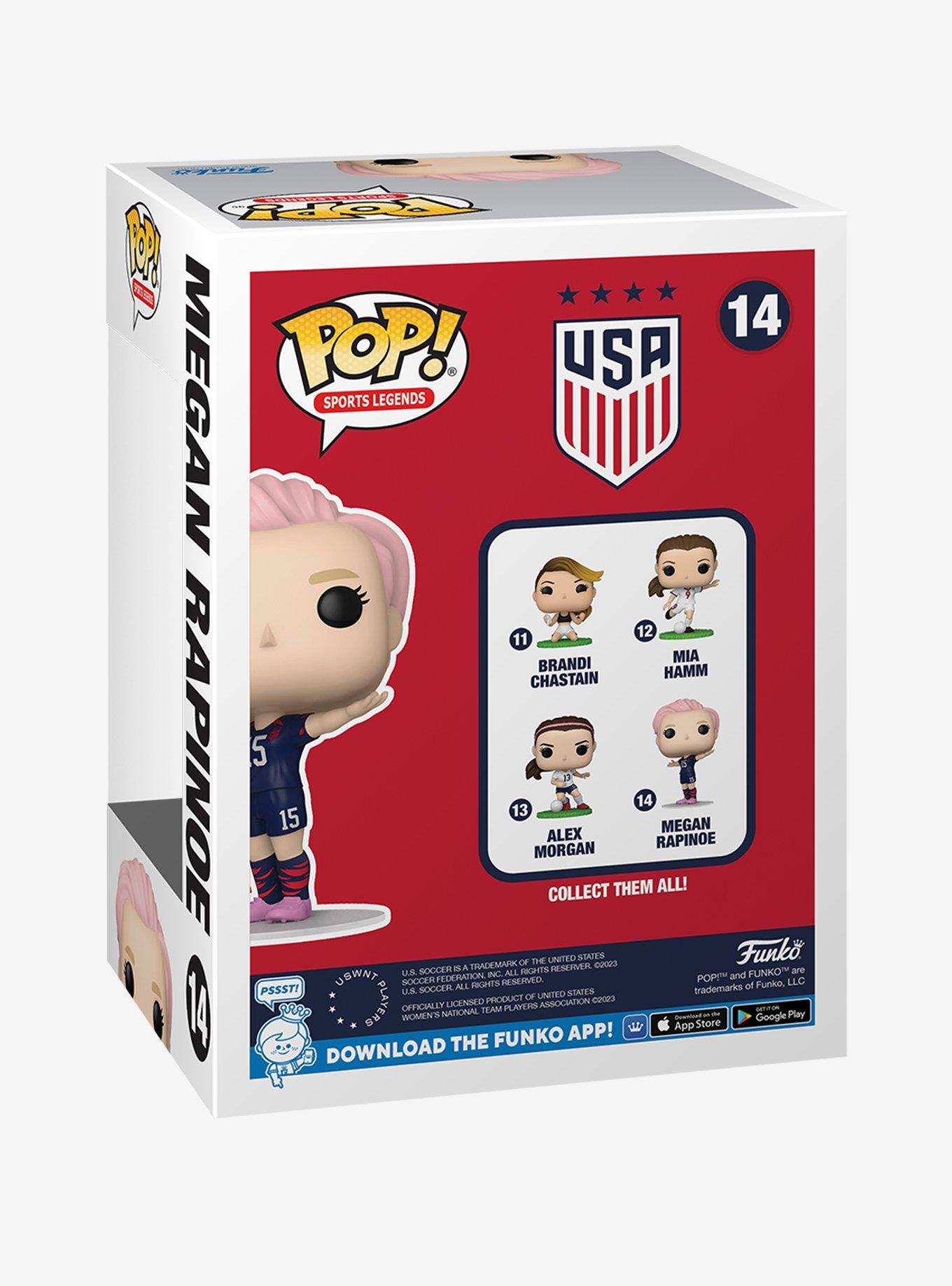 Funko Pop! Sports Legends Megan Rapinoe Vinyl Figure, , alternate