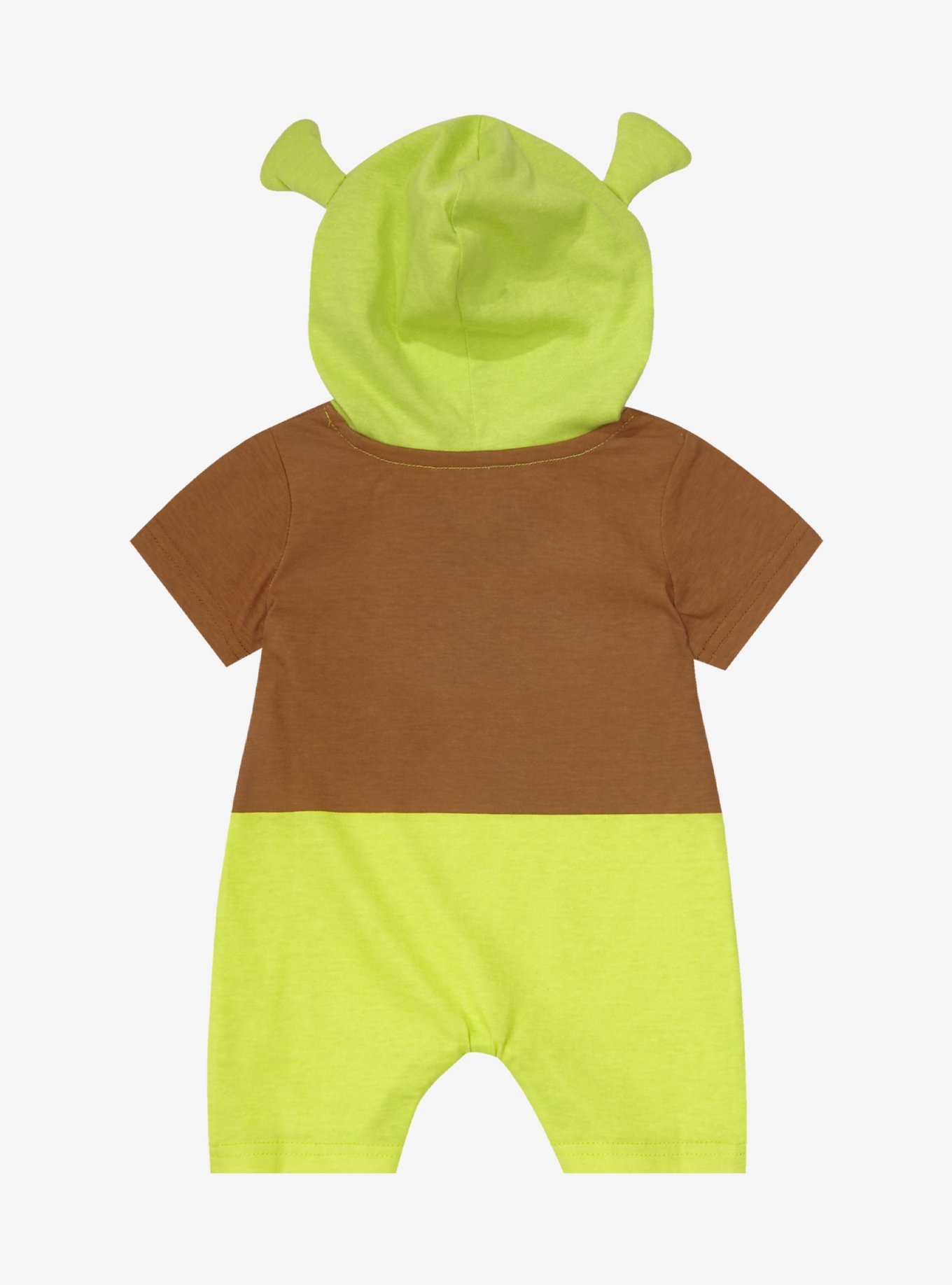Shrek Ears Hooded Infant One-Piece - BoxLunch Exclusive, , hi-res