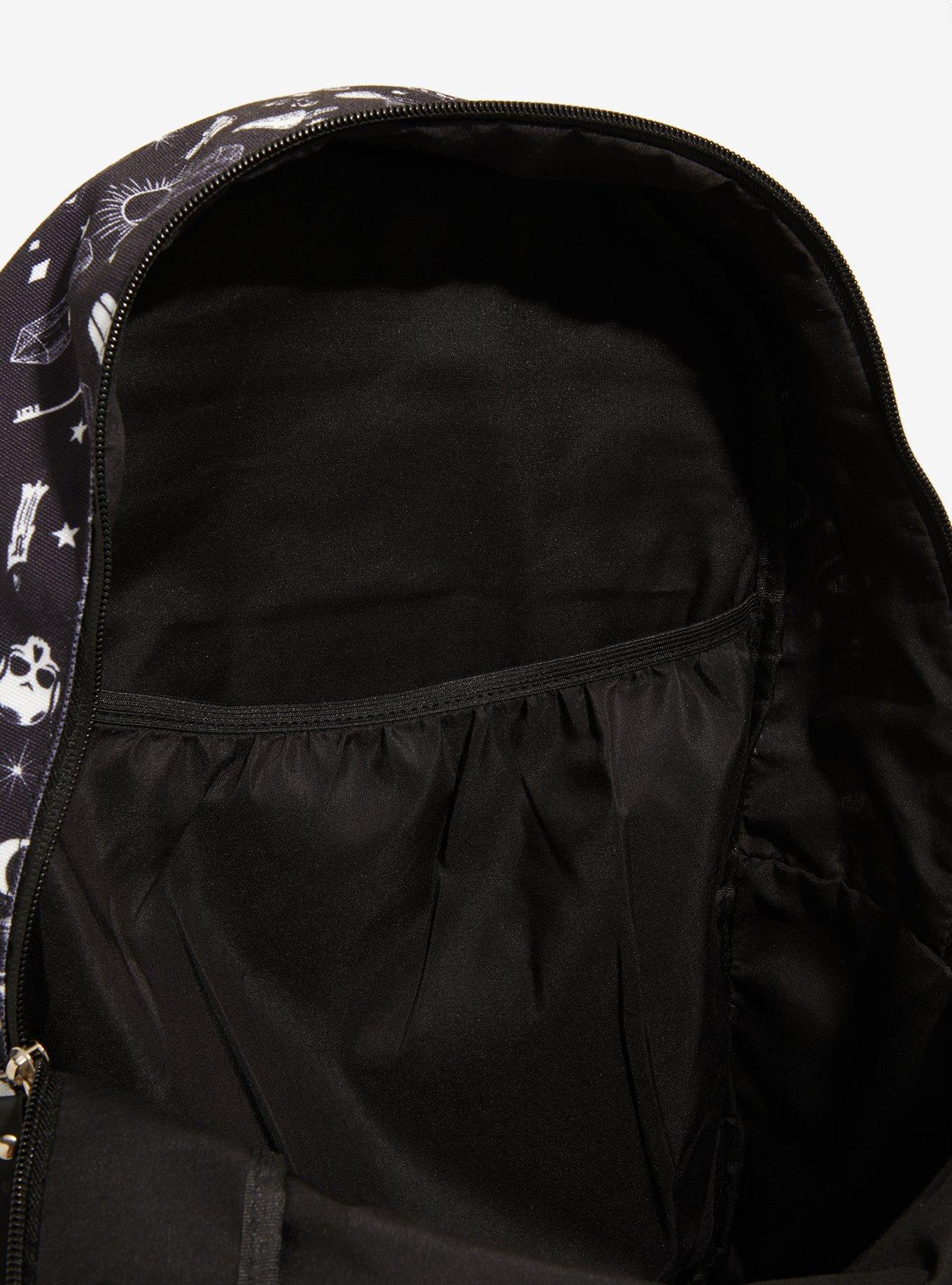 Mushrooms Moons & Crystals Backpack, , alternate