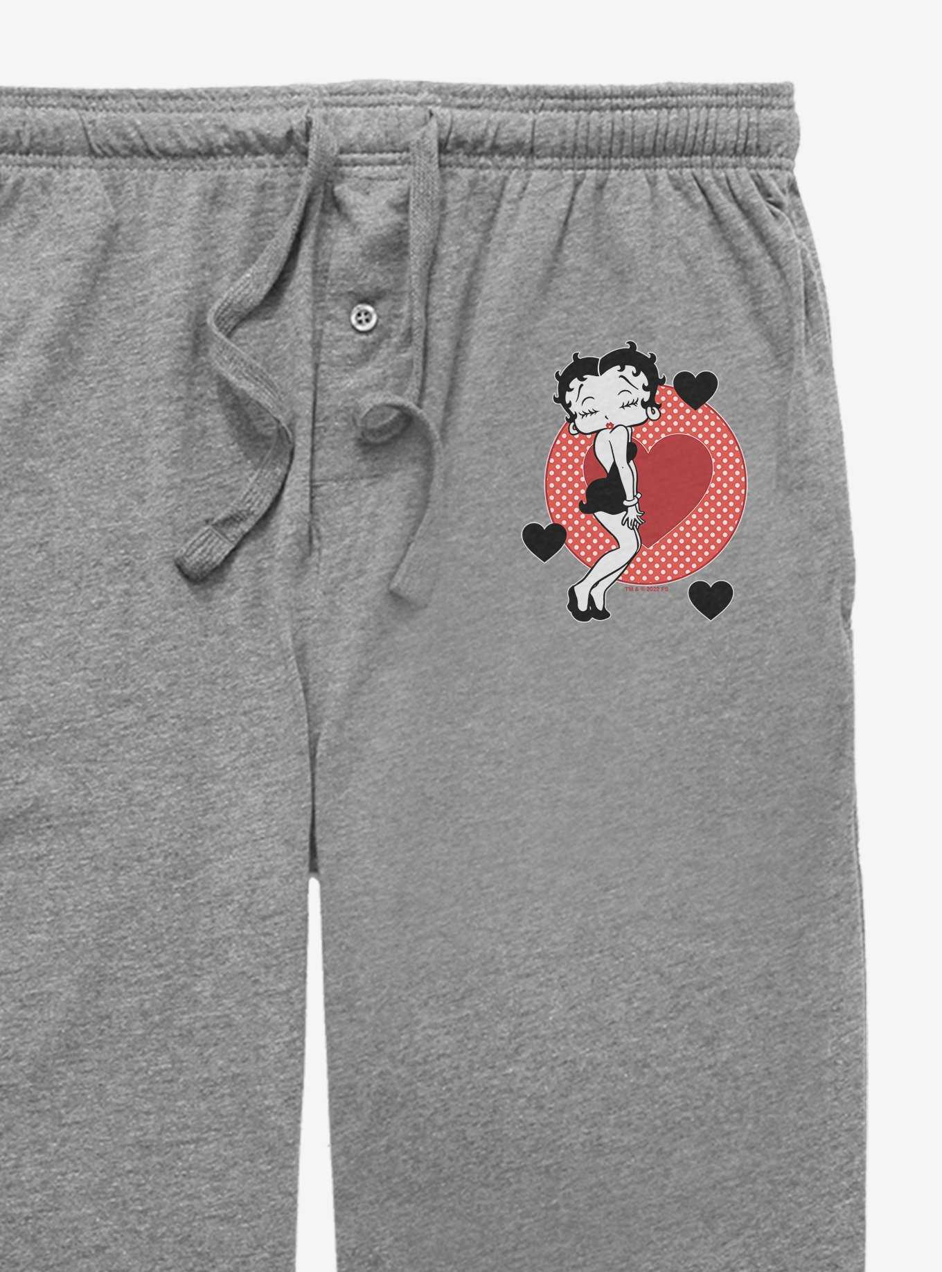Betty Boop Kiss Hearts Pajama Pants, , hi-res