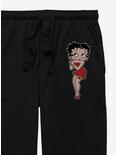 Betty Boop Pose Pajama Pants, BLACK, alternate