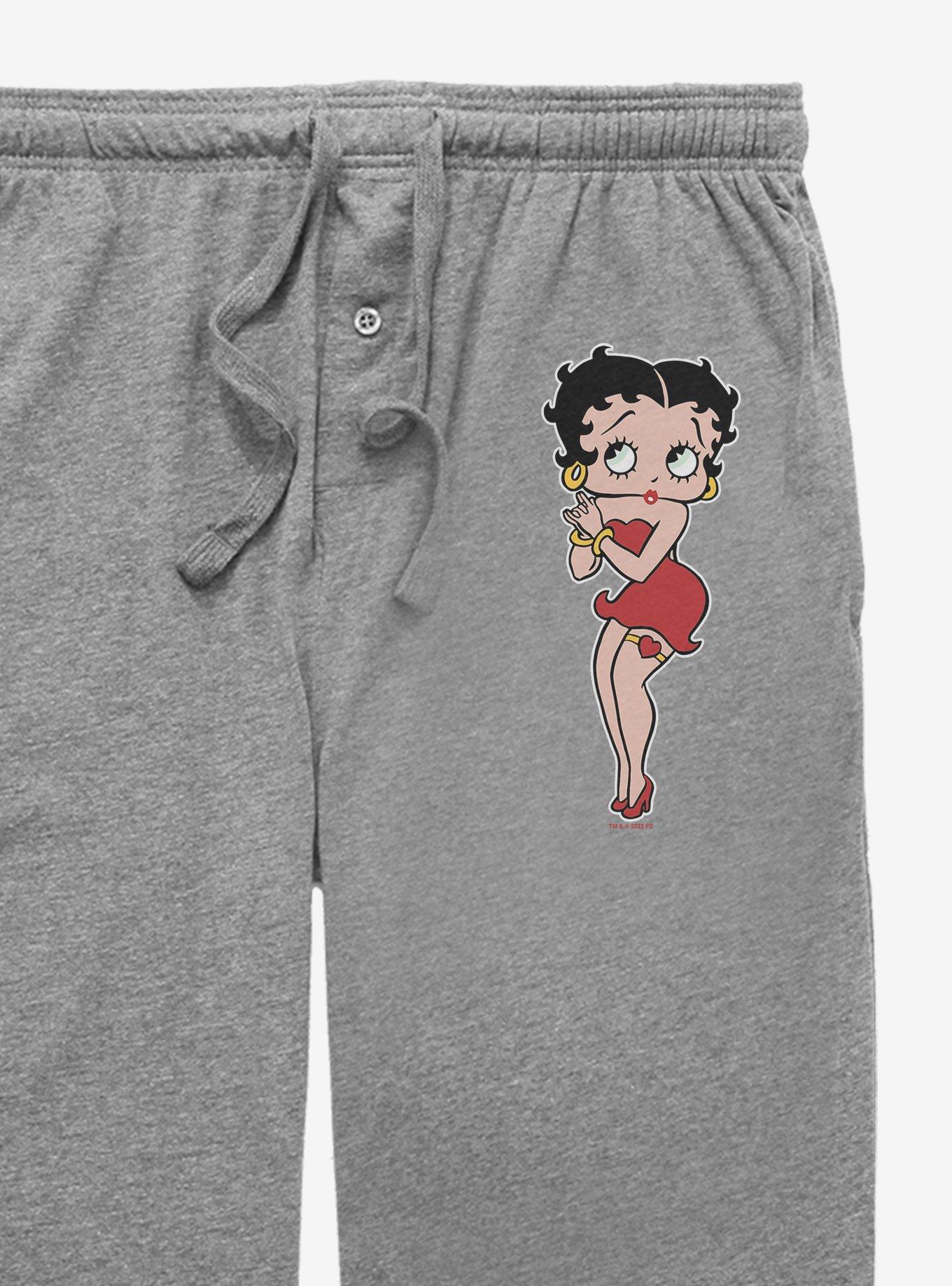 Betty Boop Pose Pajama Pants, GRAPHITE HEATHER, alternate