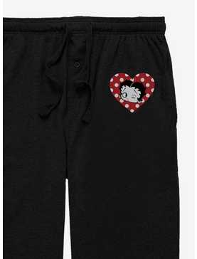Betty Boop Wink Heart Pajama Pants, , hi-res