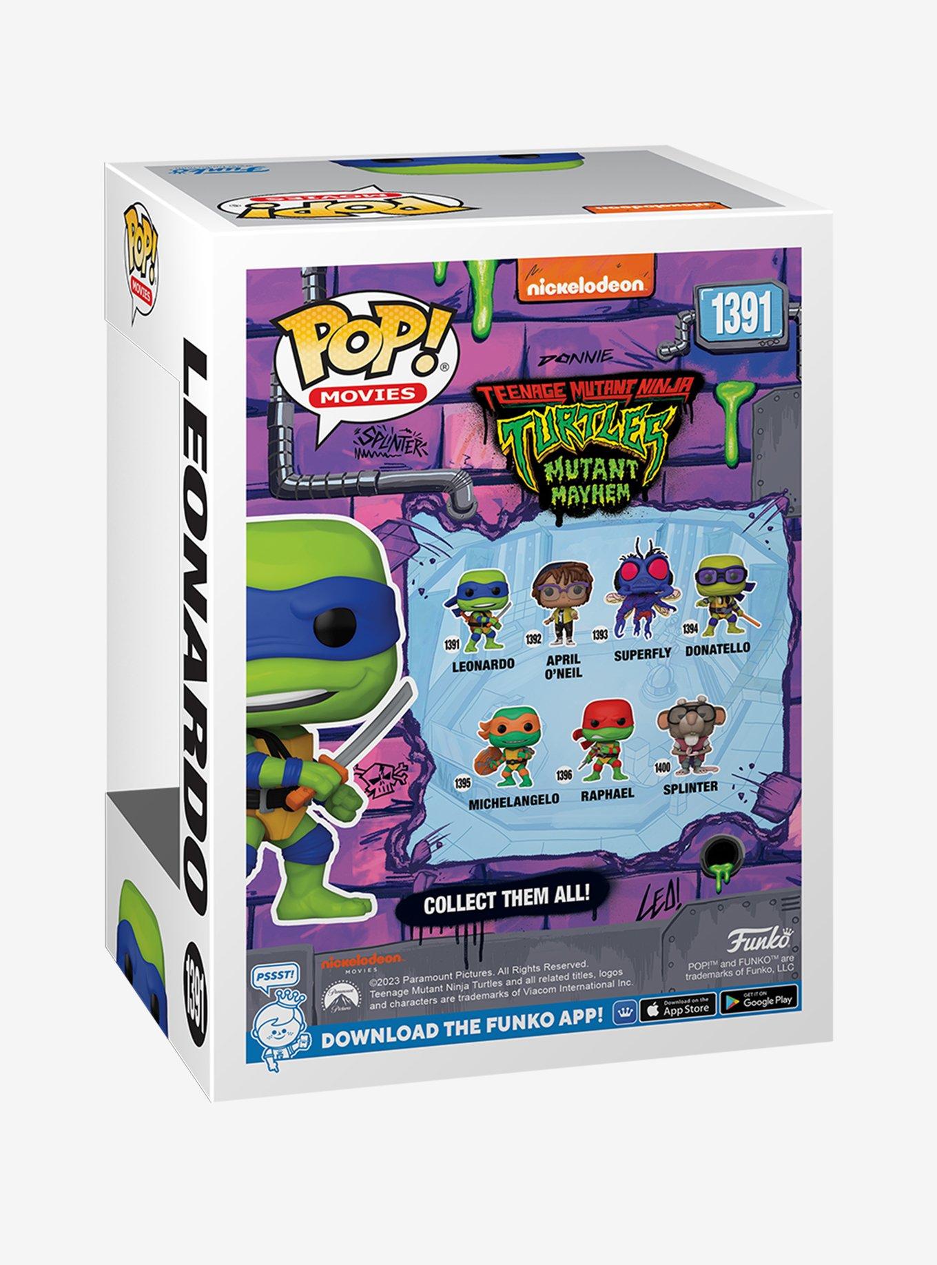 Funko Pop! Movies Teenage Mutant Ninja Turtles: Mutant Mayhem Leonardo Vinyl Figure, , alternate