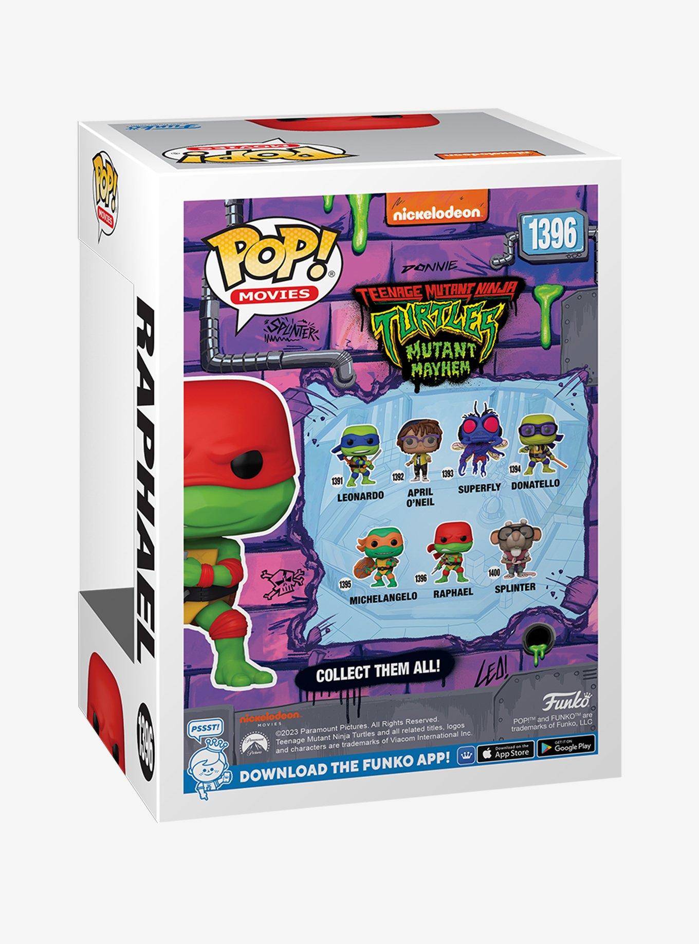 Funko Pop! Movies Teenage Mutant Ninja Turtles: Mutant Mayhem Raphael Vinyl Figure, , alternate