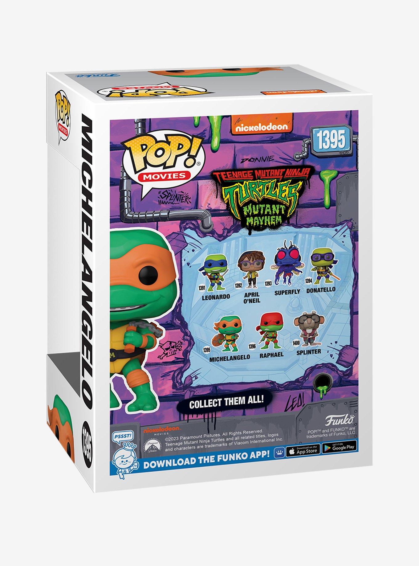 Funko Teenage Mutant Ninja Turtles: Mutant Mayhem Pop! Movies Michelangelo Vinyl Figure, , alternate
