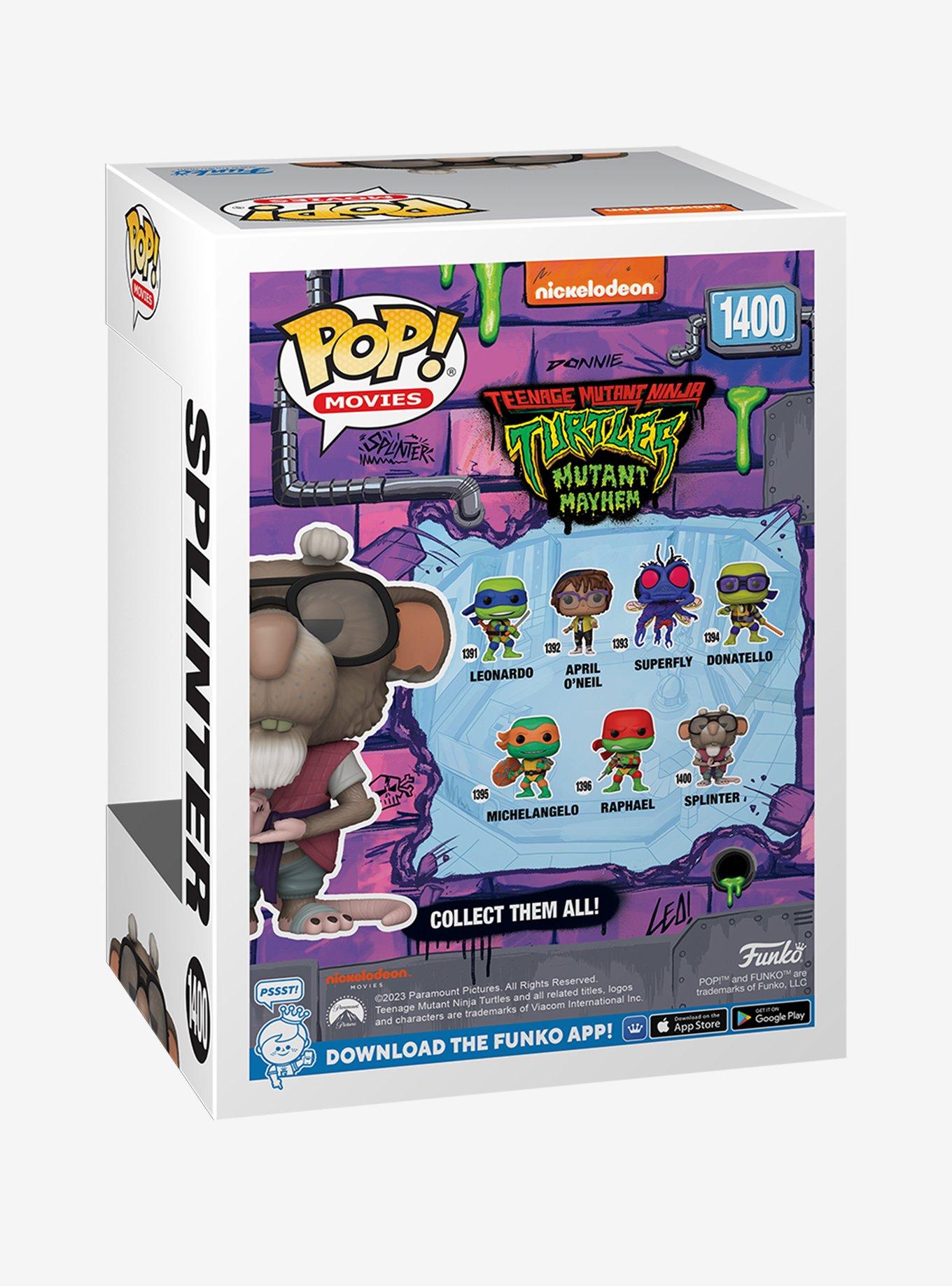 Funko Teenage Mutant Ninja Turtles: Mutant Mayhem Pop! Movies Splinter Vinyl Figure, , alternate