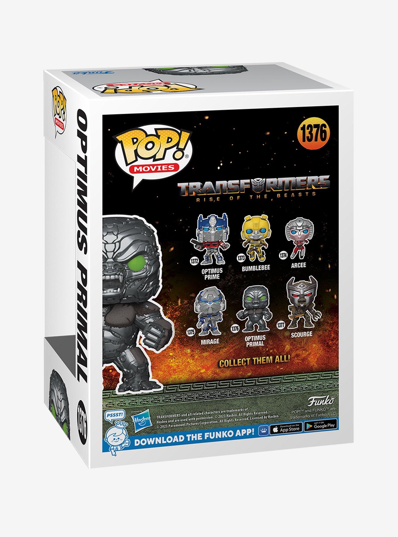 Funko Transformers: Rise Of The Beasts Pop! Movies Optimus Primal Vinyl Figure, , alternate