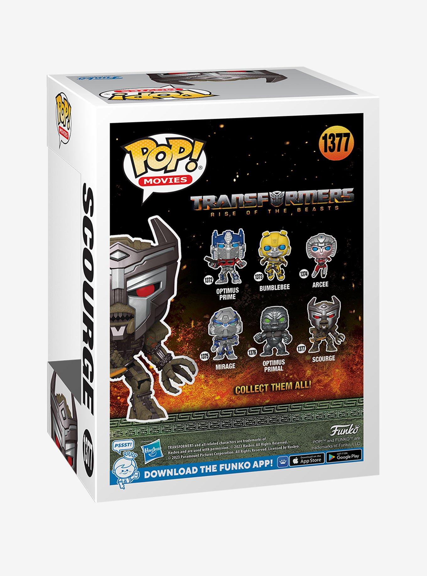 Funko Transformers: Rise Of The Beasts Pop! Movies Scourge Vinyl Figure, , alternate