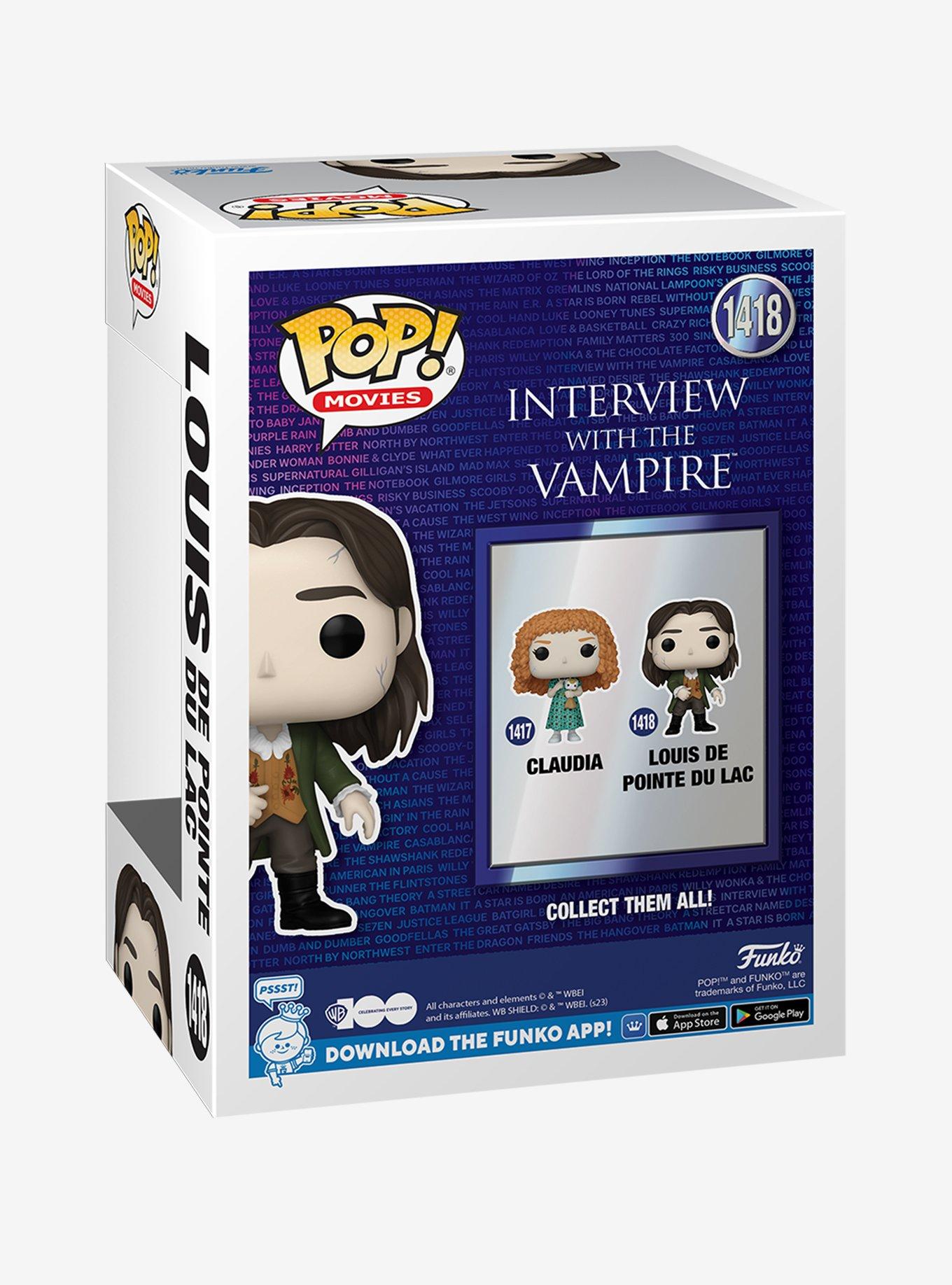 Funko Interview With The Vampire Pop! Movies Louis De Pointe Du Lac Vinyl Figure, , alternate