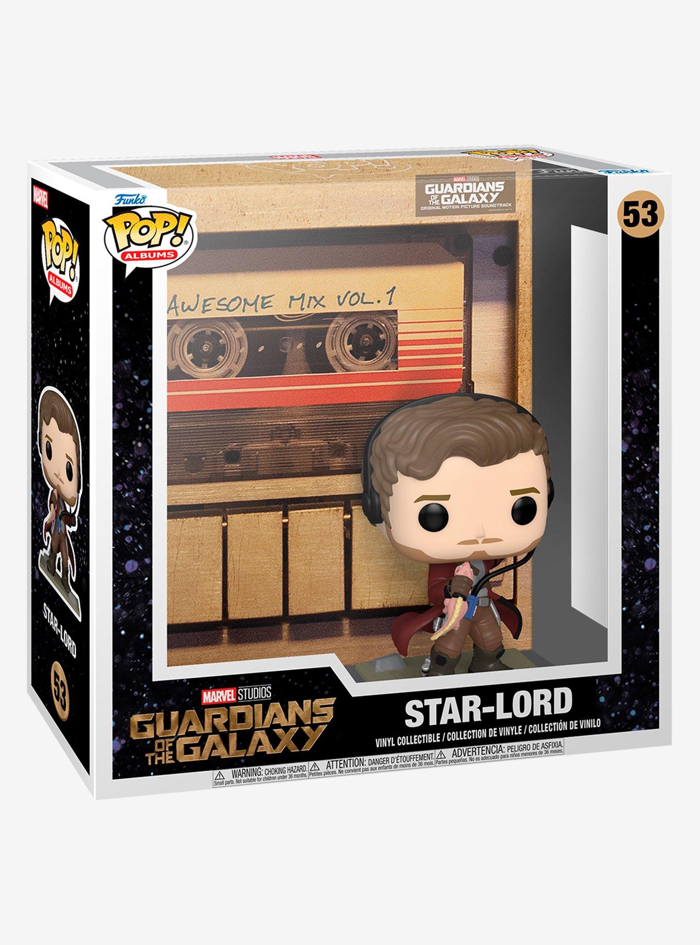 Funko Marvel Guardians Of The Galaxy Pop! Albums Star-Lord Vinyl Figure, , alternate