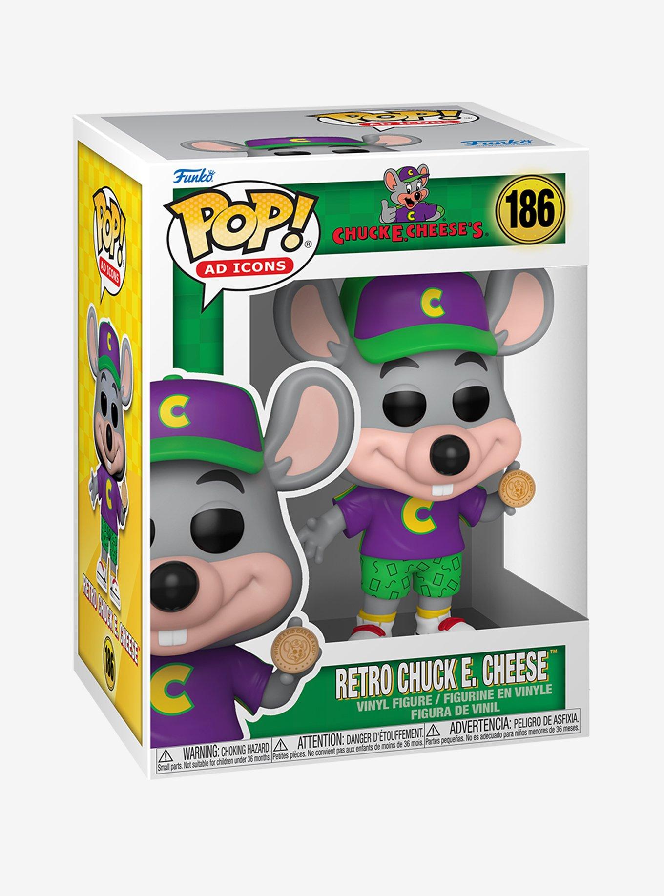 Funko Chuck E. Cheese's Pop! Ad Icons Retro Chuck E. Cheese Vinyl Figure, , hi-res