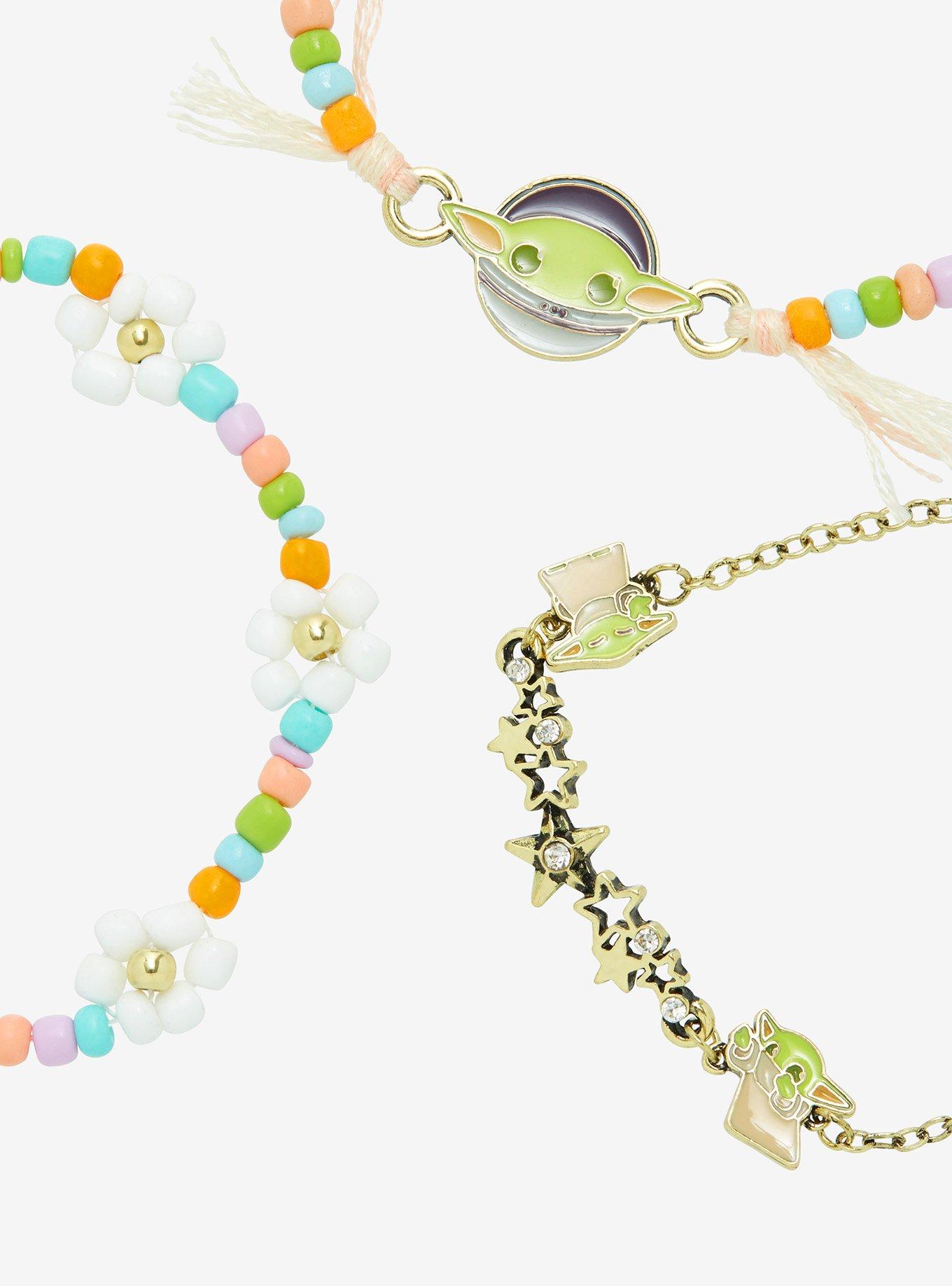 Star Wars The Mandalorian Grogu Charm Bracelet Set - BoxLunch Exclusive, , alternate