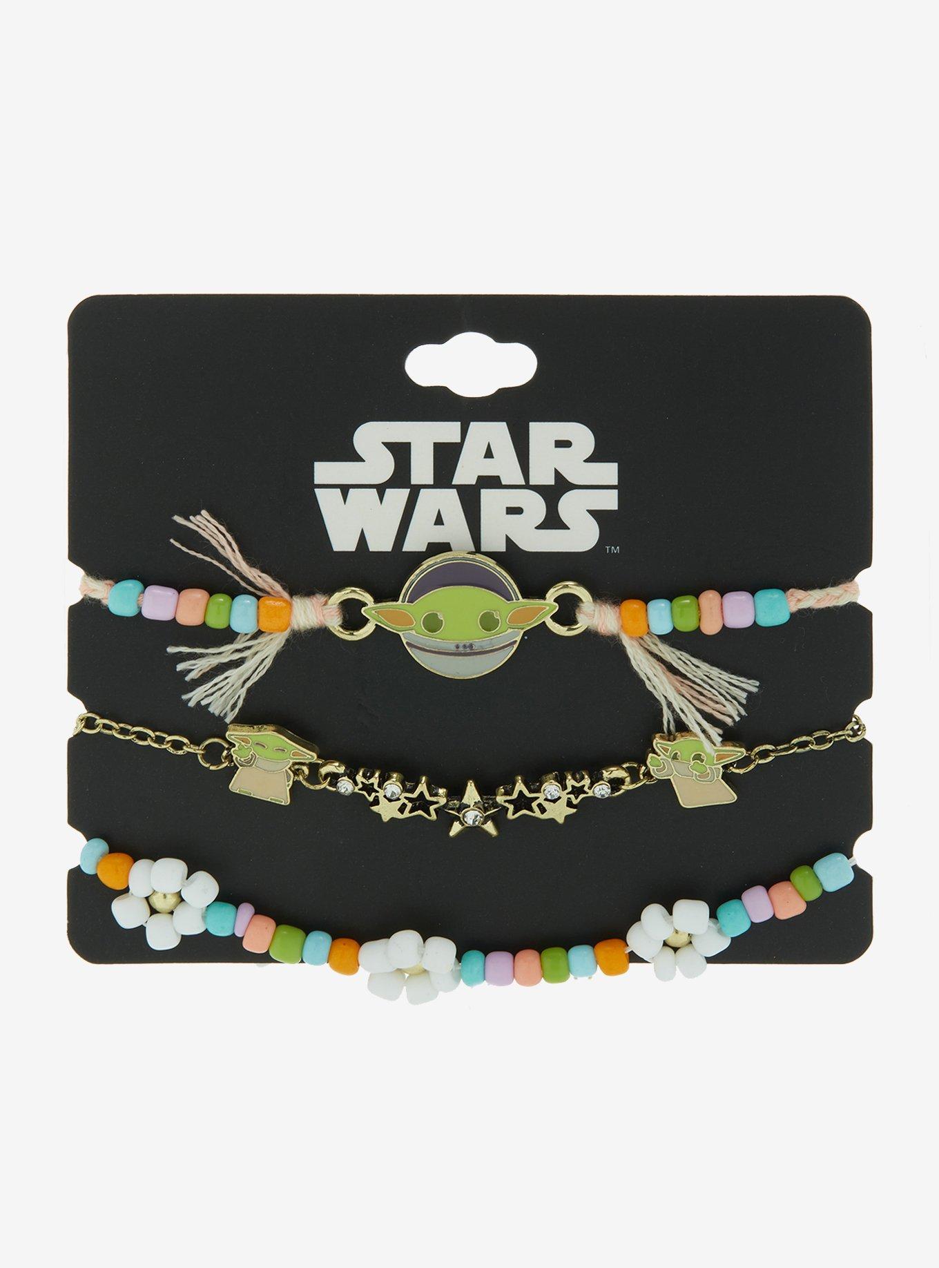 Star Wars The Mandalorian Grogu Charm Bracelet Set - BoxLunch Exclusive, , alternate