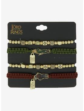 The Lord of the Rings Legolas and Gimli Friendship Bracelet Set - BoxLunch Exclusive, , hi-res