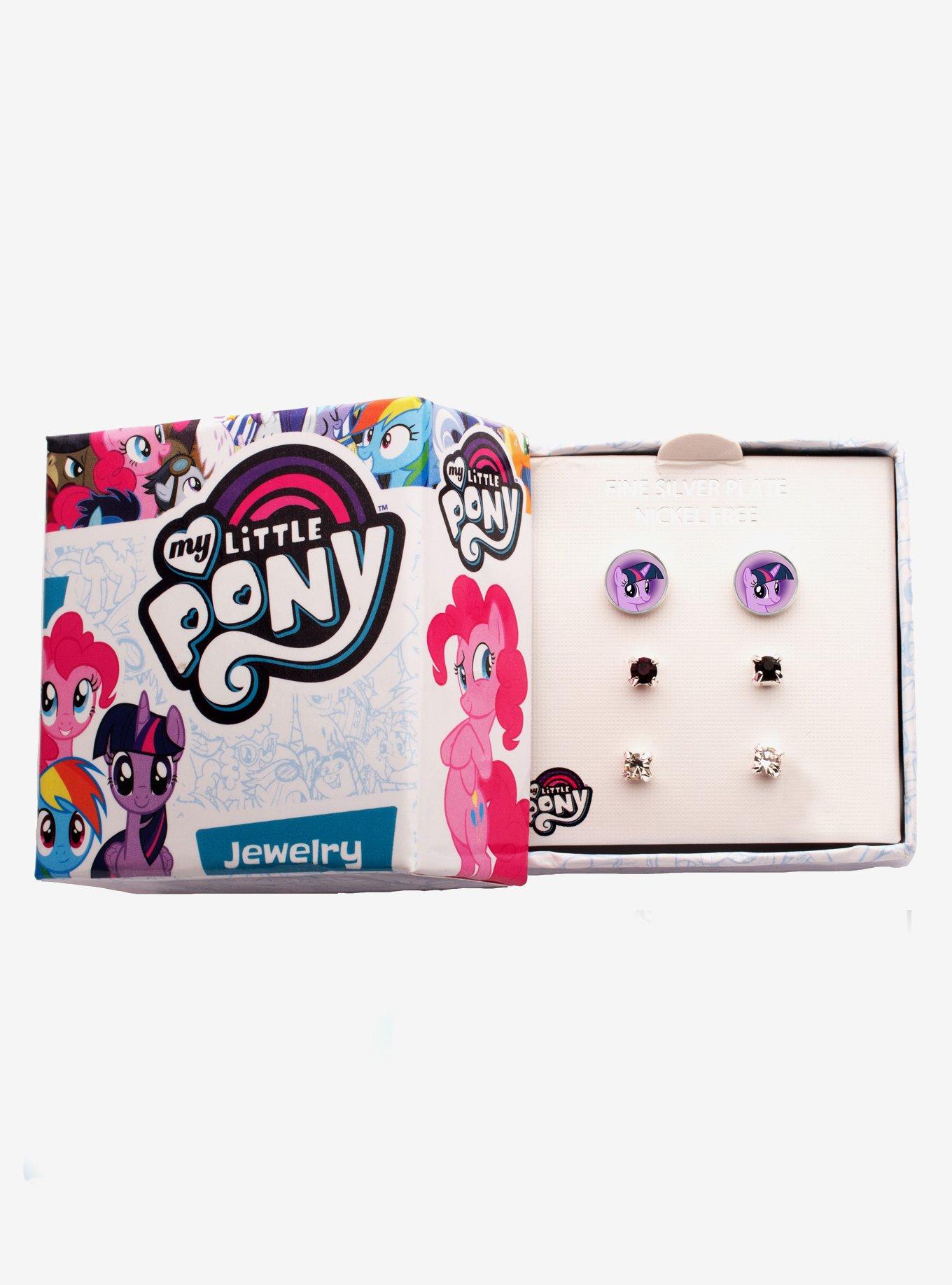 My Little Pony Twilight Sparkle Earring Set, , alternate
