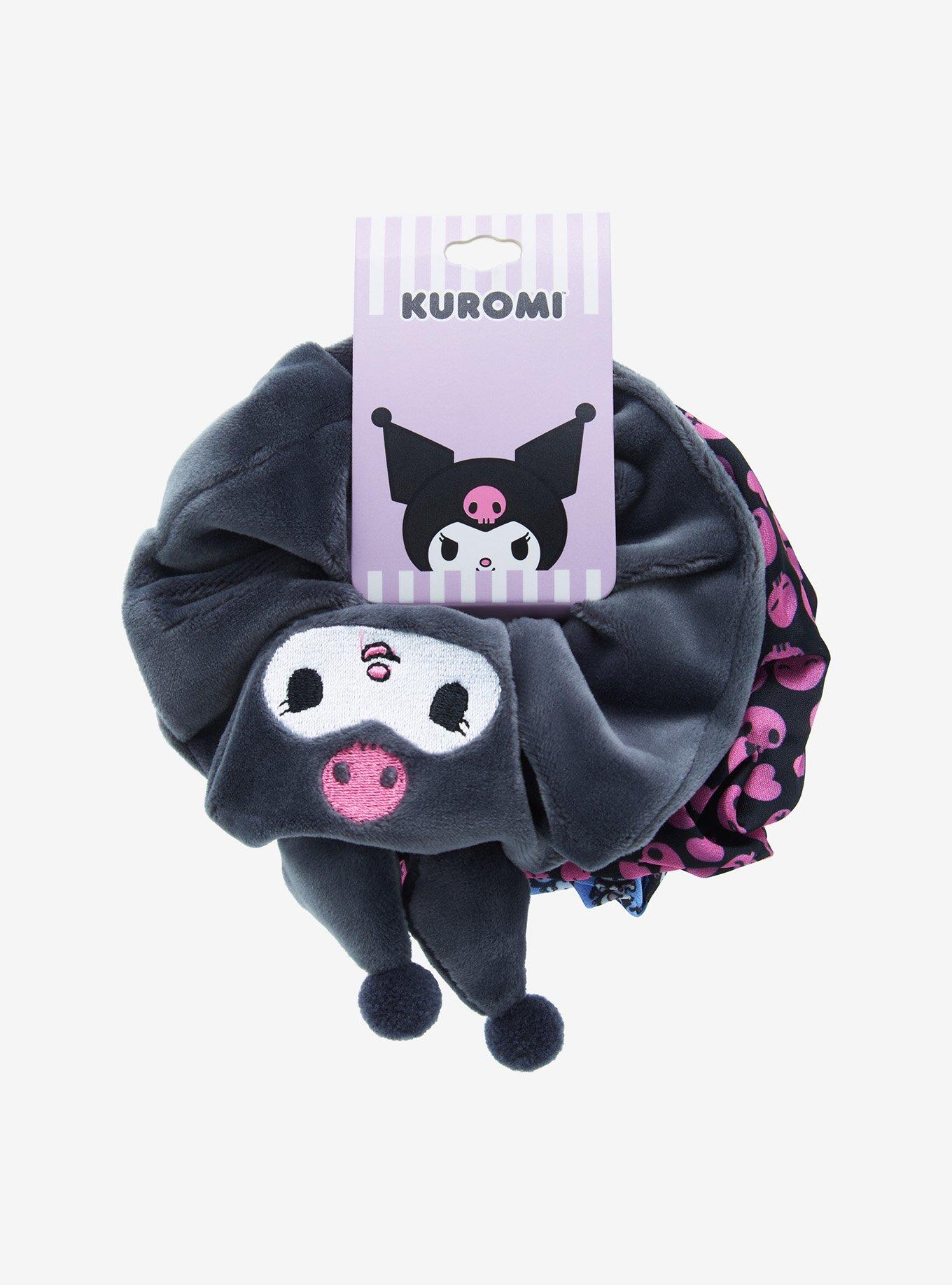 Sanrio Kuromi Figural Scrunchy Set, , alternate