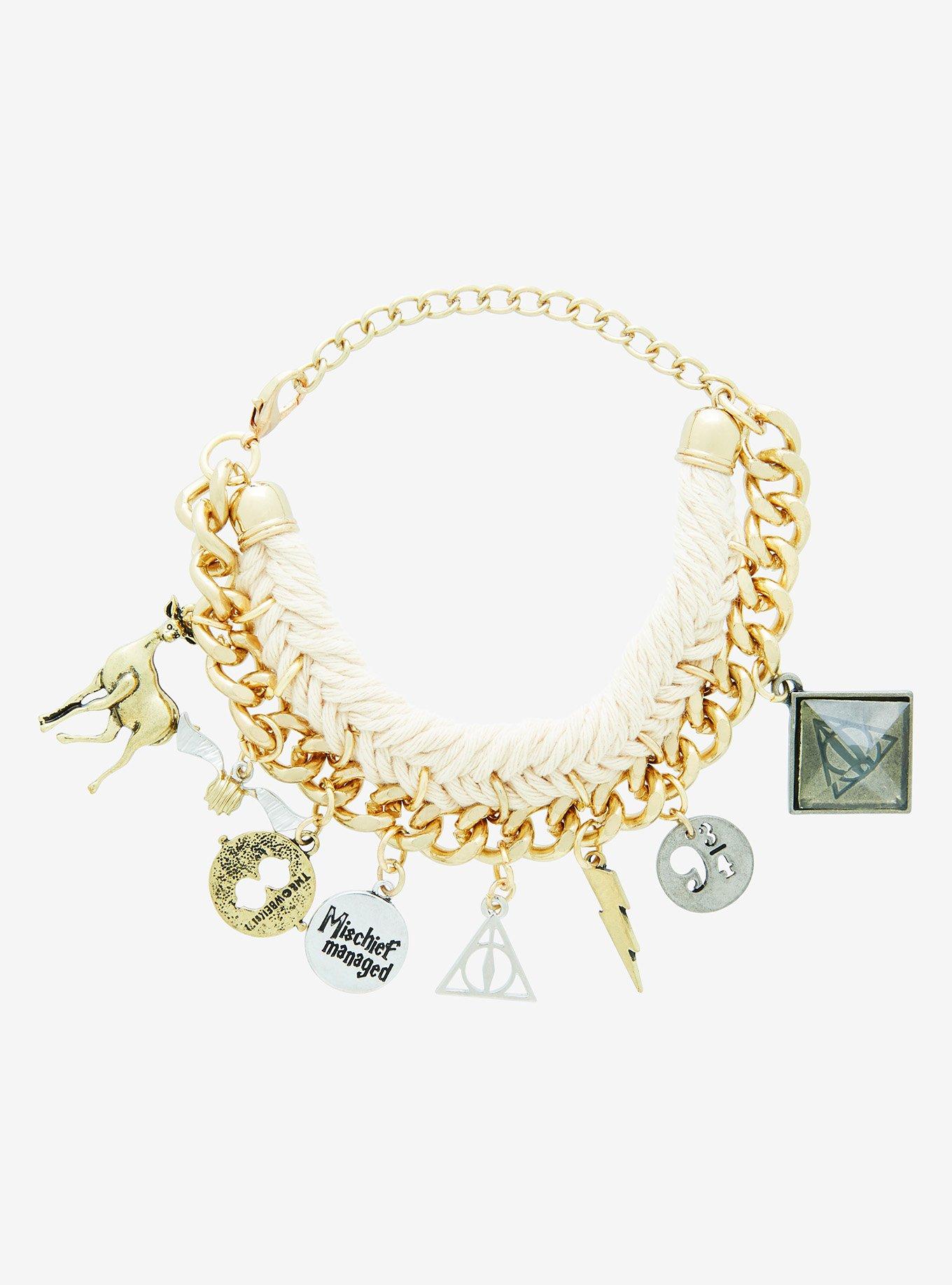 Harry Potter Icons Charm Bracelet, , alternate