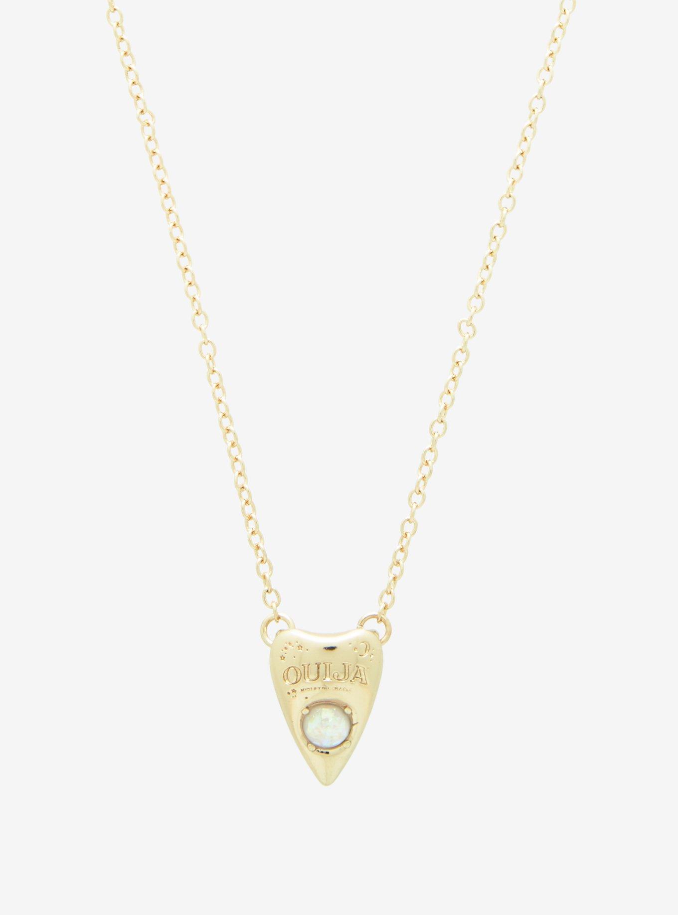 Ouija Planchette Necklace, , alternate