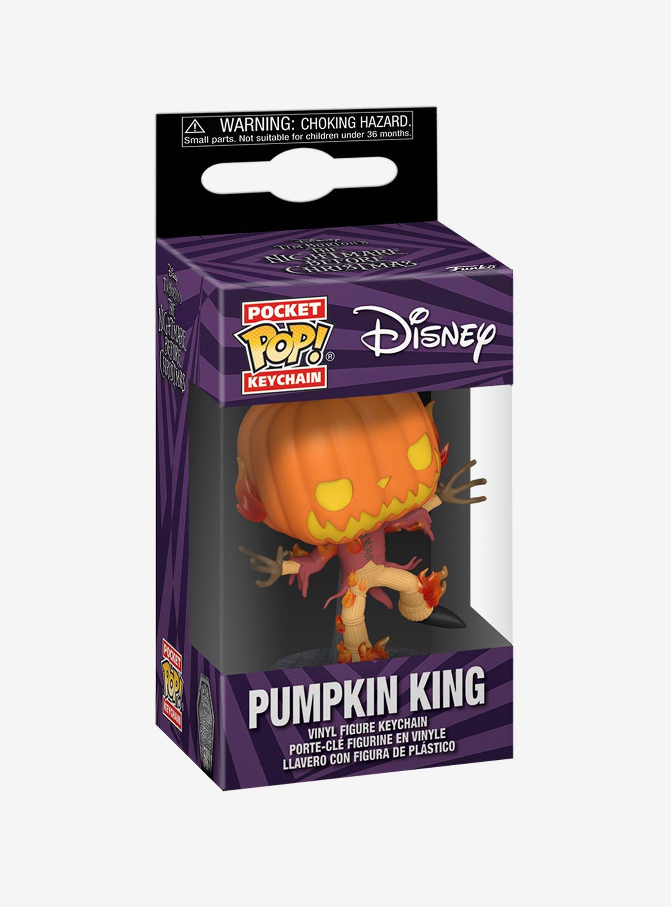 Funko Pocket Pop! Disney The Nightmare Before Christmas Pumpkin King Vinyl Keychain, , alternate