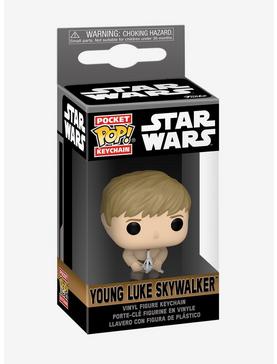 Funko Pocket Pop! Star Wars Obi-Wan Kenobi Young Luke Skywalker Vinyl Keychain, , hi-res