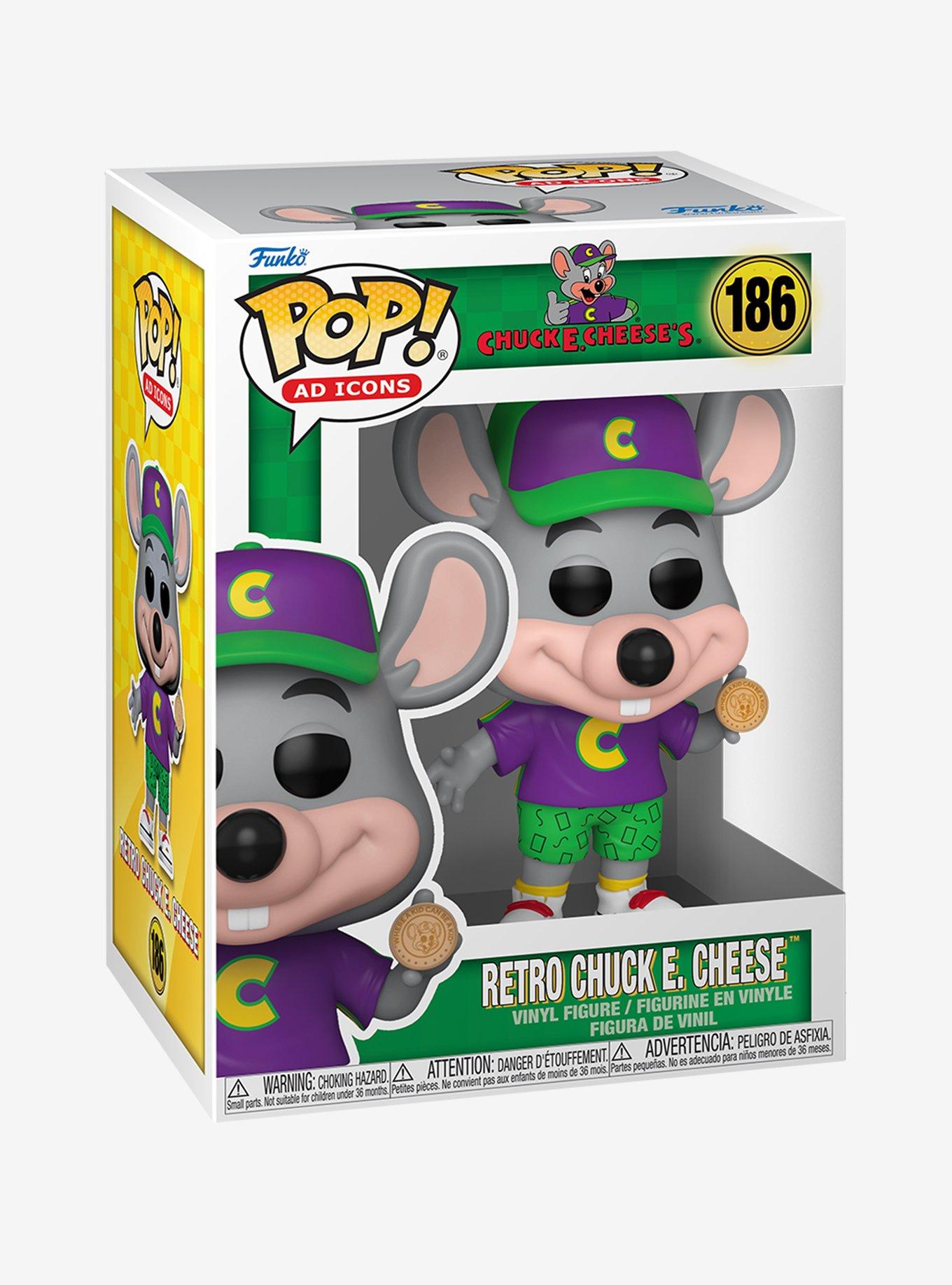 Funko Pop! Ad Icons Chuck E. Cheese's Retro Chuck E. Cheese Vinyl Figure, , alternate