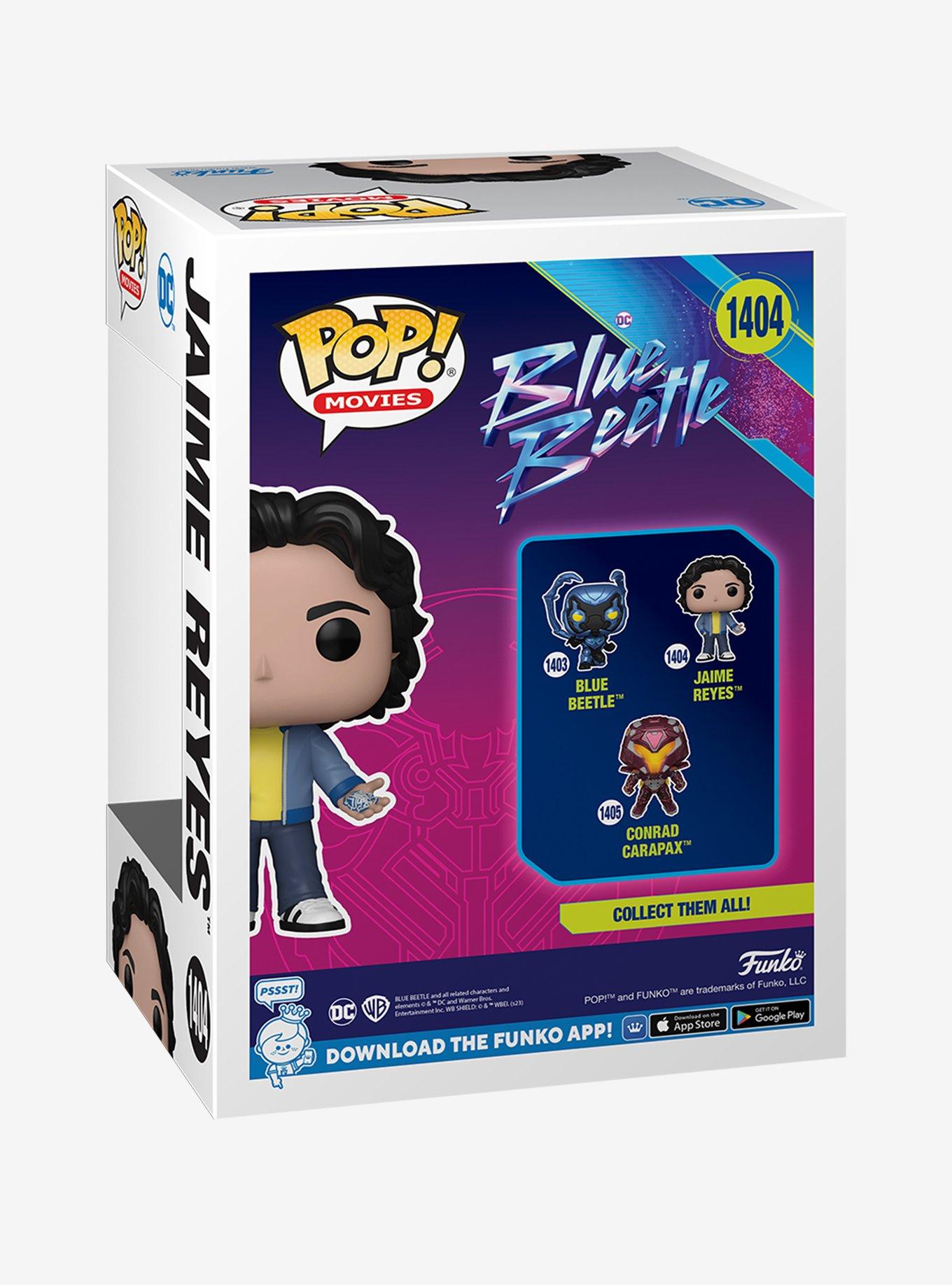 Funko Pop! Movies DC Comics Blue Beetle Jaime Reyes Vinyl Figure, , alternate