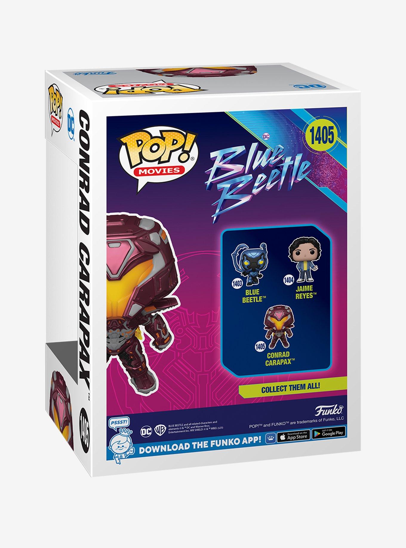 Funko Pop! Movies DC Comics Blue Beetle Conrad Carapax Vinyl Figure, , alternate