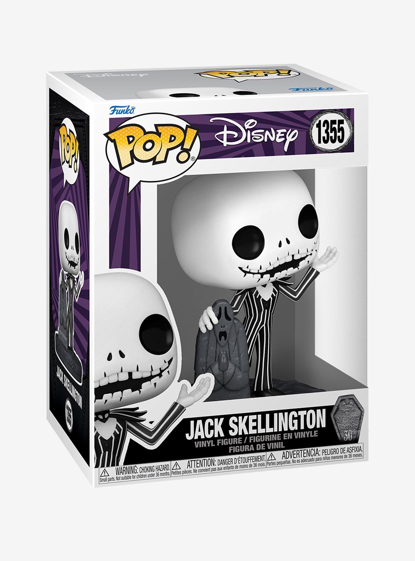 Funko Pop! Disney The Nightmare Before Christmas 30th Anniversary Jack Skellington at Gravestone Vinyl Figure, , alternate