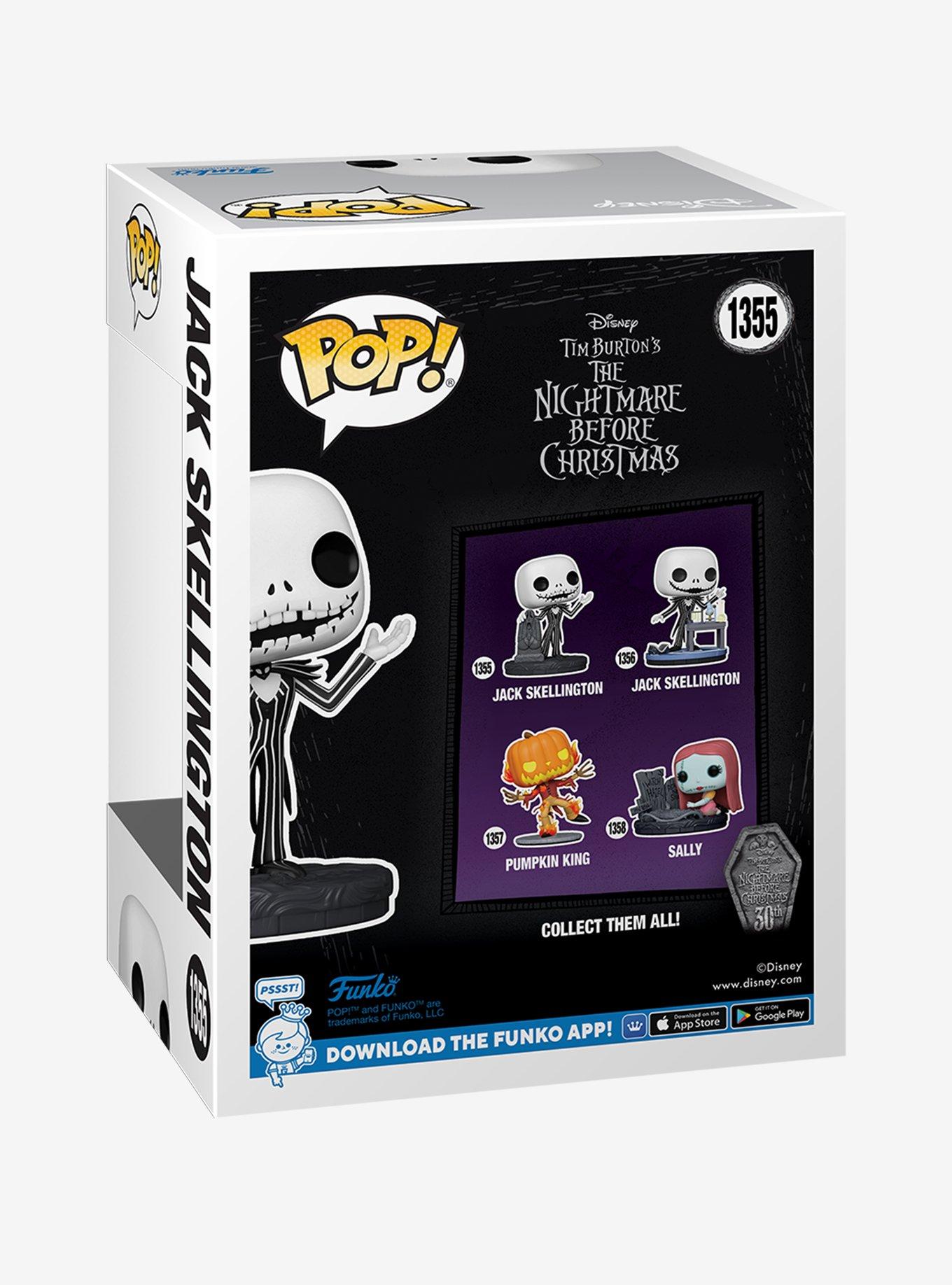 Funko Pop! Disney The Nightmare Before Christmas 30th Anniversary Jack Skellington at Gravestone Vinyl Figure, , alternate