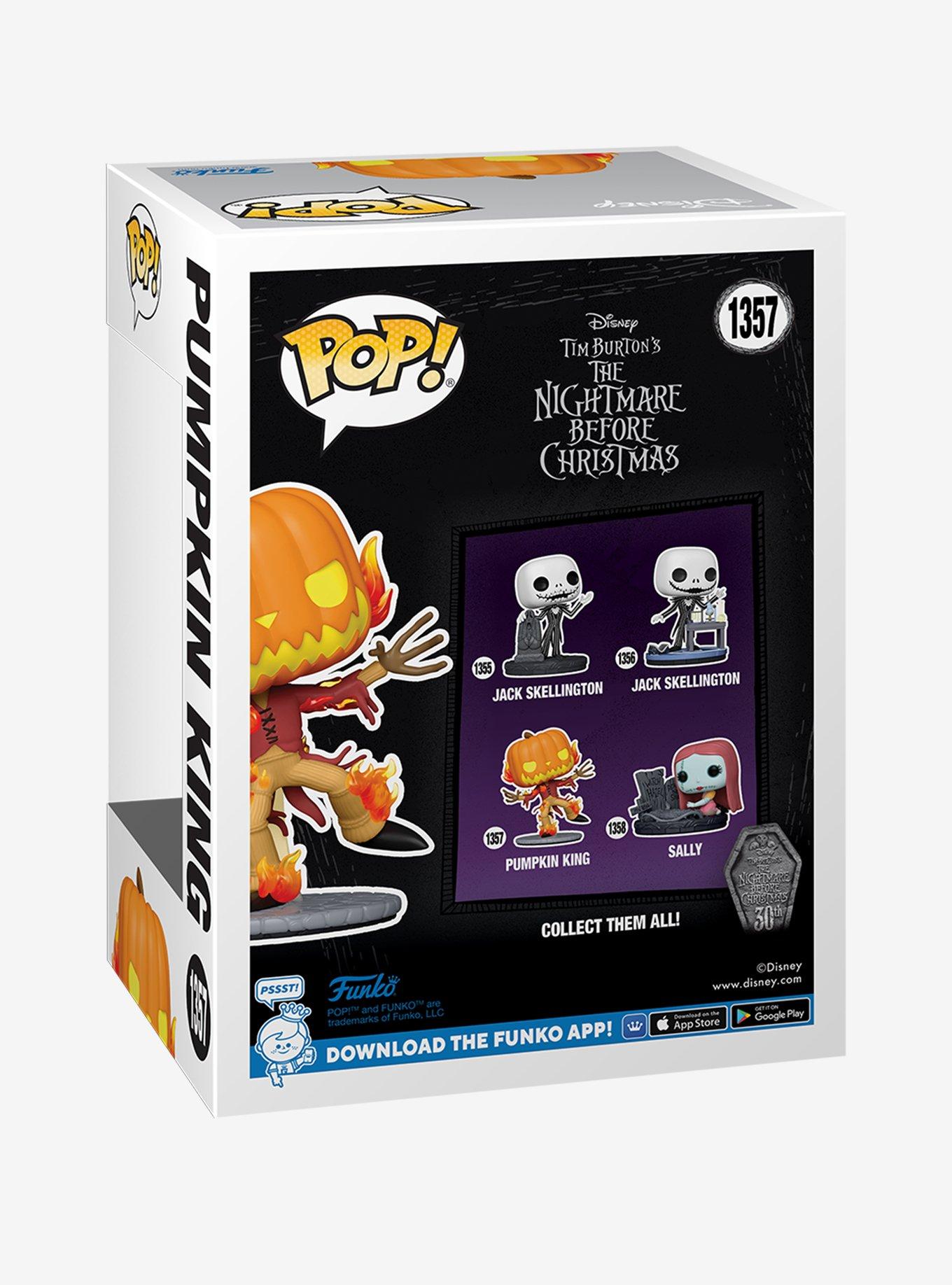 Funko Pop! Disney The Nightmare Before Christmas 30th Anniversary Pumpkin King Vinyl Figure, , alternate