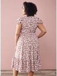 Her Universe Disney Princess Floral Sidekicks Allover Print Plus Size Dress, PINK, alternate