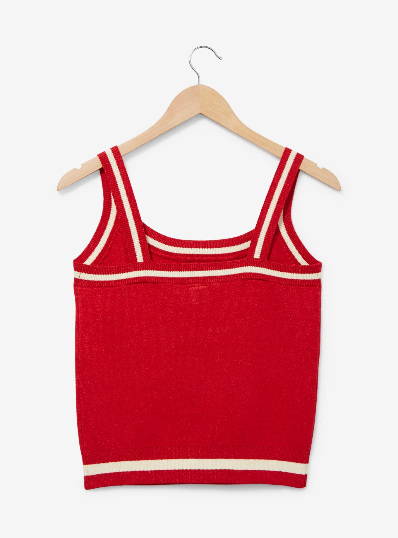 Disney Lilo & Stitch Ukulele Women's Knit Tank Top - BoxLunch Exclusive, RED, alternate