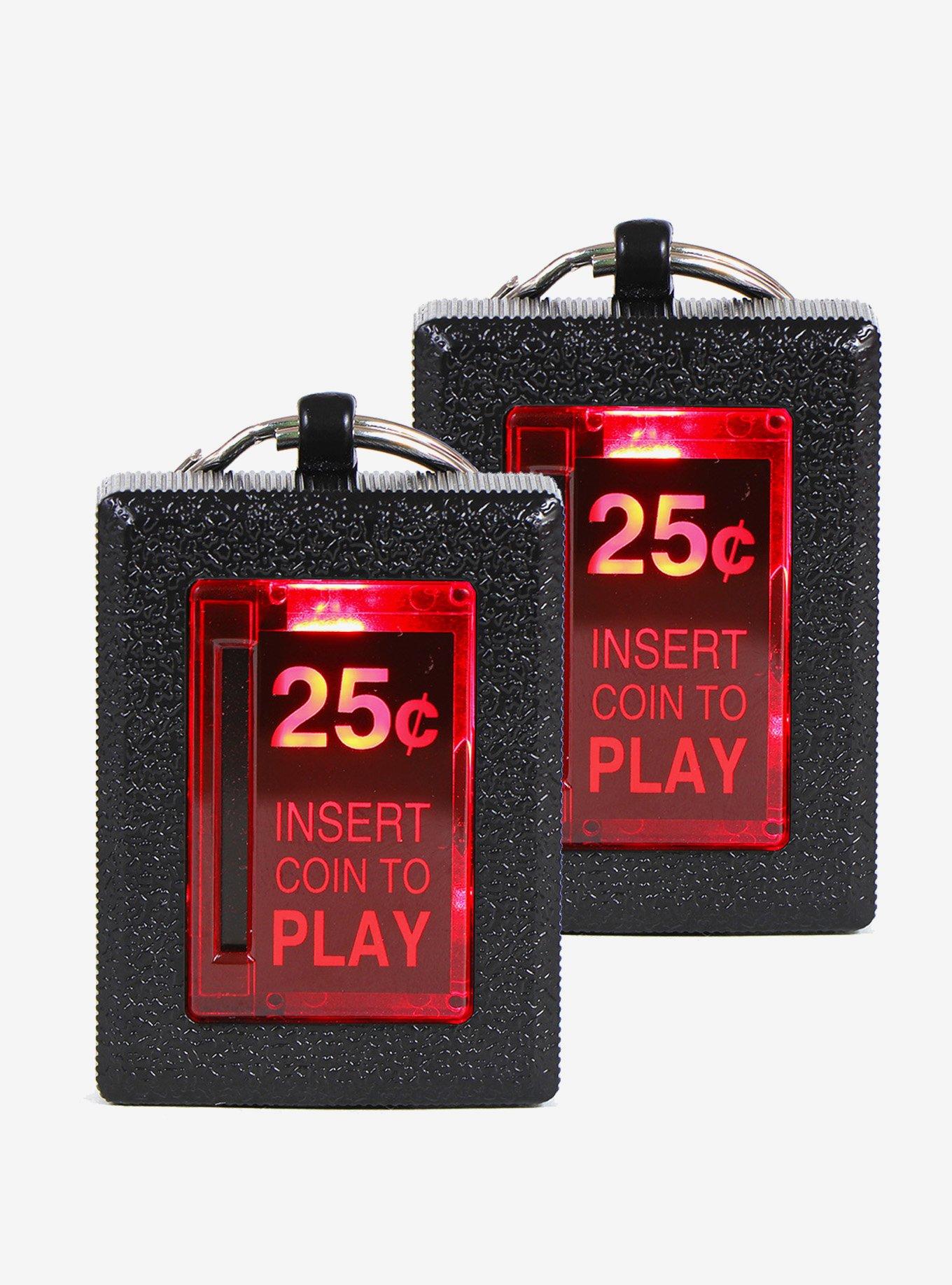 New Wave Toys RepliCade Insert Coin Keychain 2-Pack, , alternate