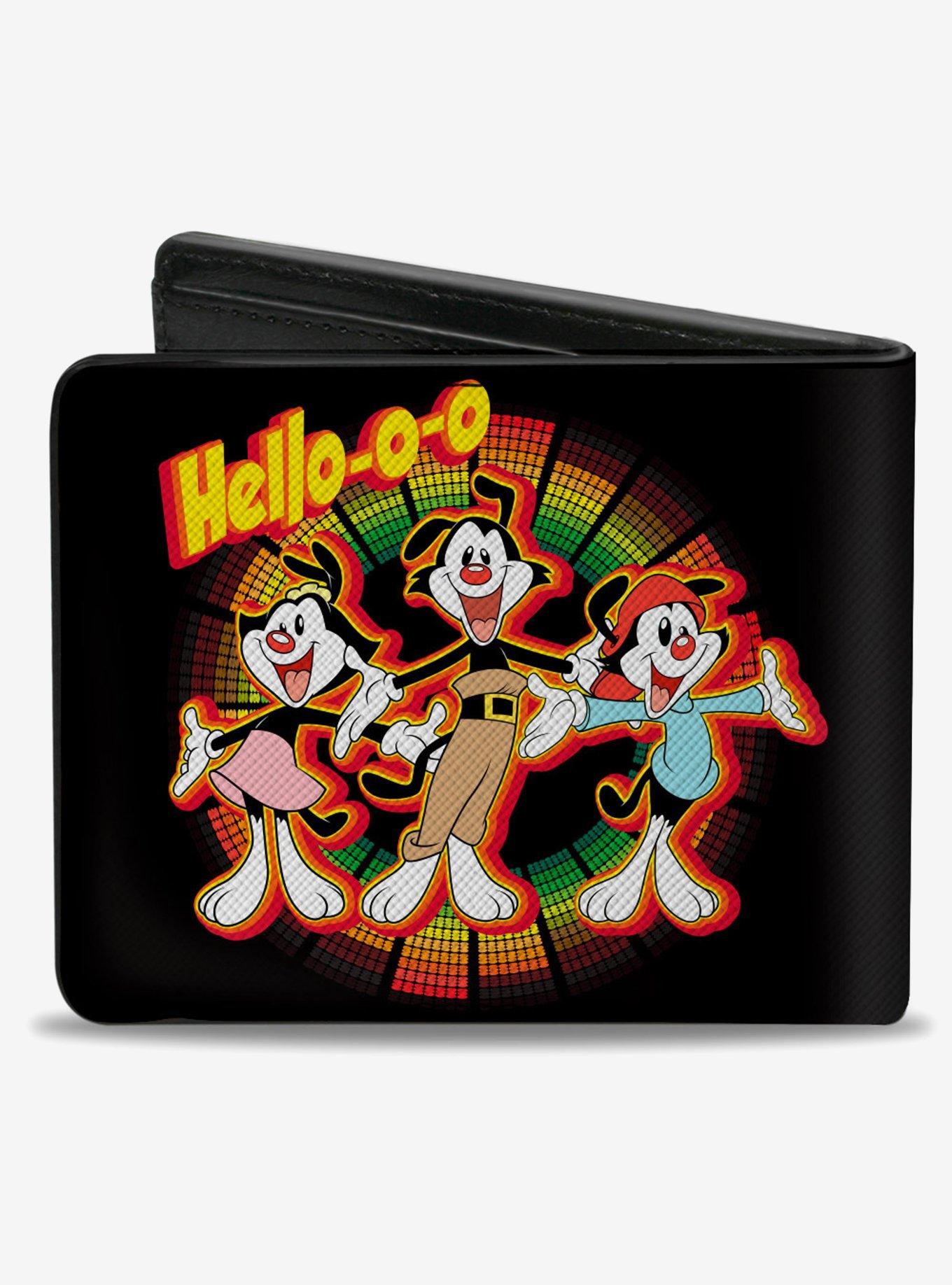 Animaniacs Hello Group Pose Bifold Wallet, , hi-res