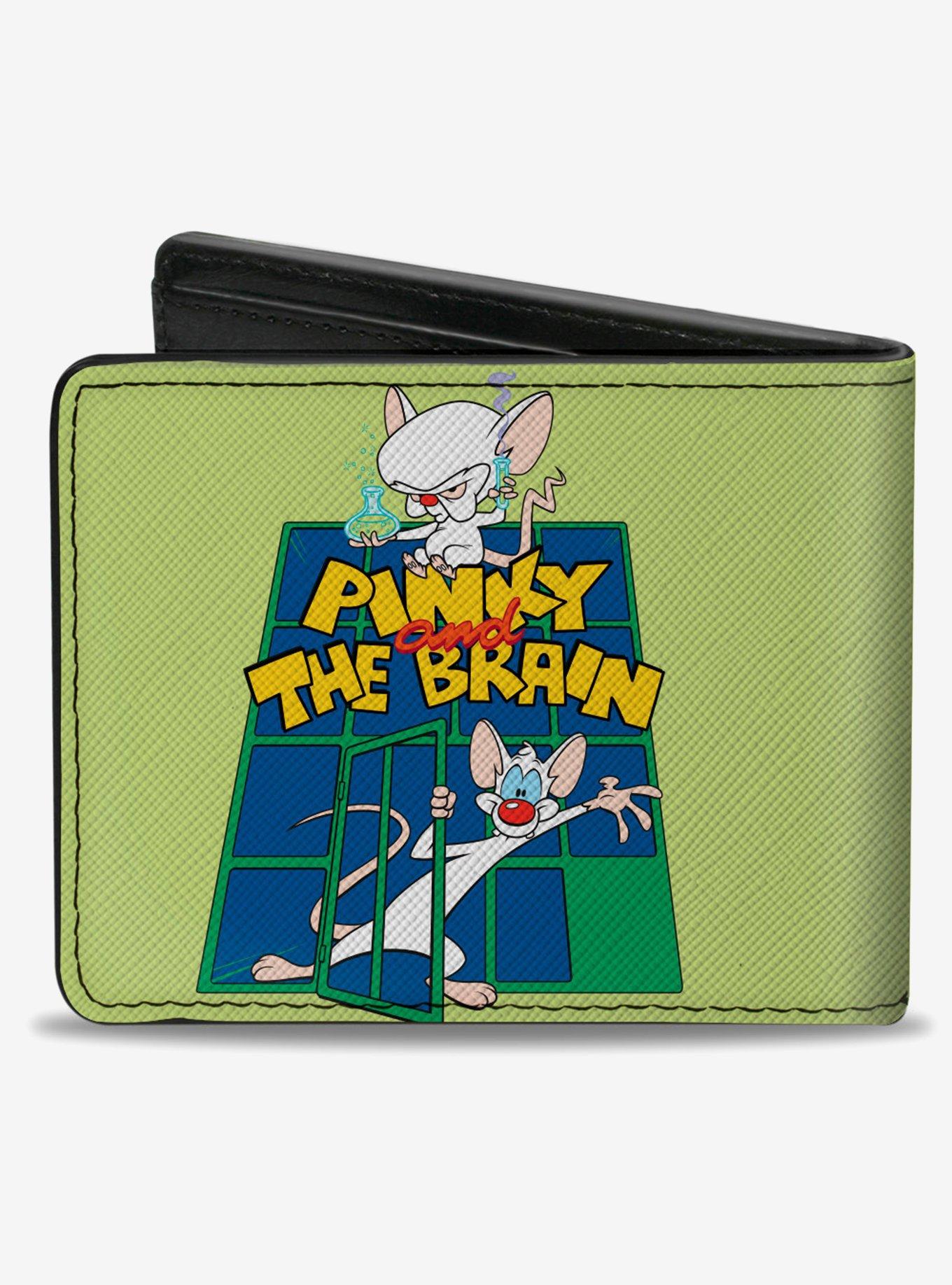 Animaniacs Pinky And The Brain Pose Bifold Wallet, , hi-res