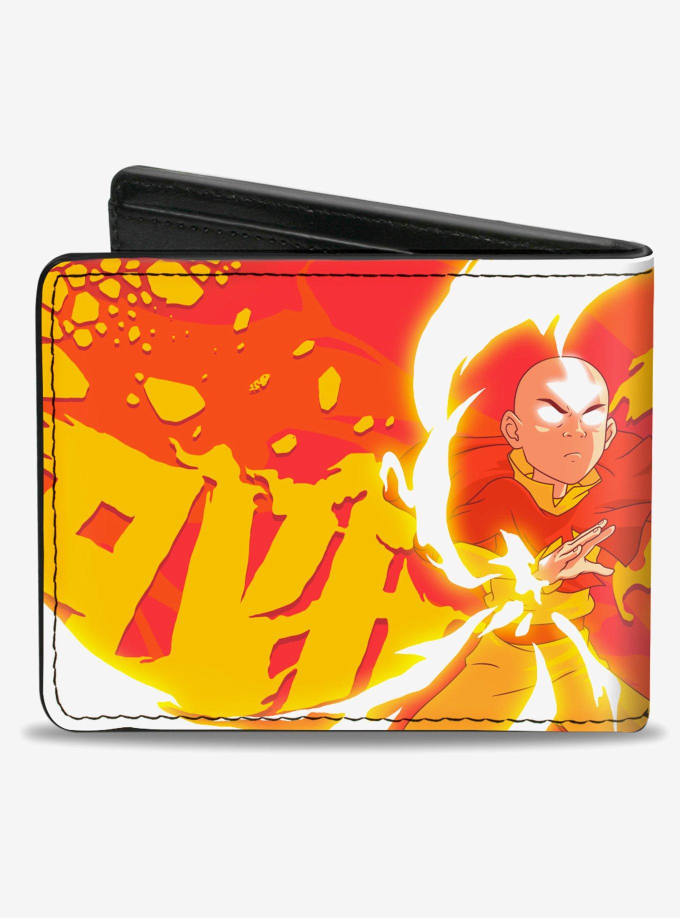 Avatar: The Last Airbender Aang And Momo Bifold Wallet, , hi-res