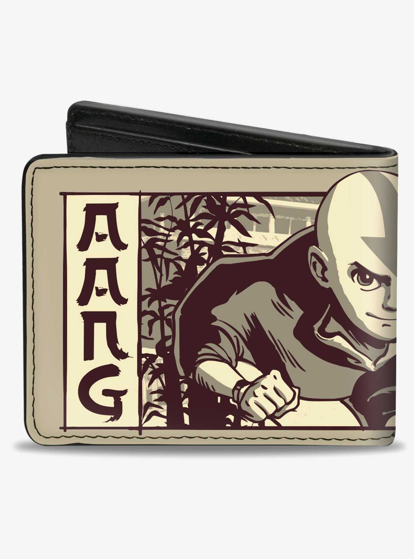 Avatar: The Last Airbender Aang Garden Pose Bifold Wallet, , hi-res
