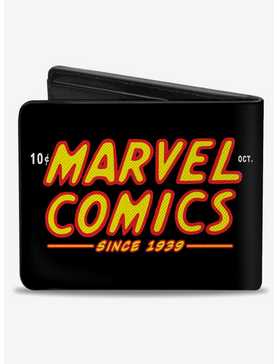 Marvel Avengers Marvel Comics Since 1939 Text Logo Bifold Wallet, , hi-res