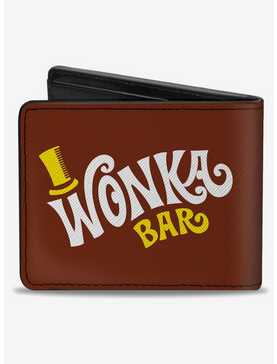 Willy Wonka And The Chocolate Factory Wonka Bar Wrapper Bifold Wallet, , hi-res