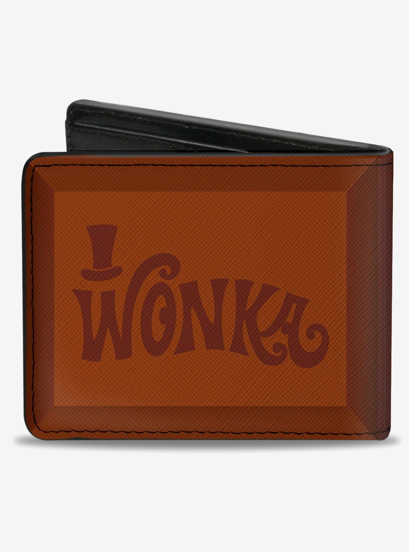 Willy Wonka And The Chocolate Factory Wonka Chocolate Bar Bifold Wallet, , alternate