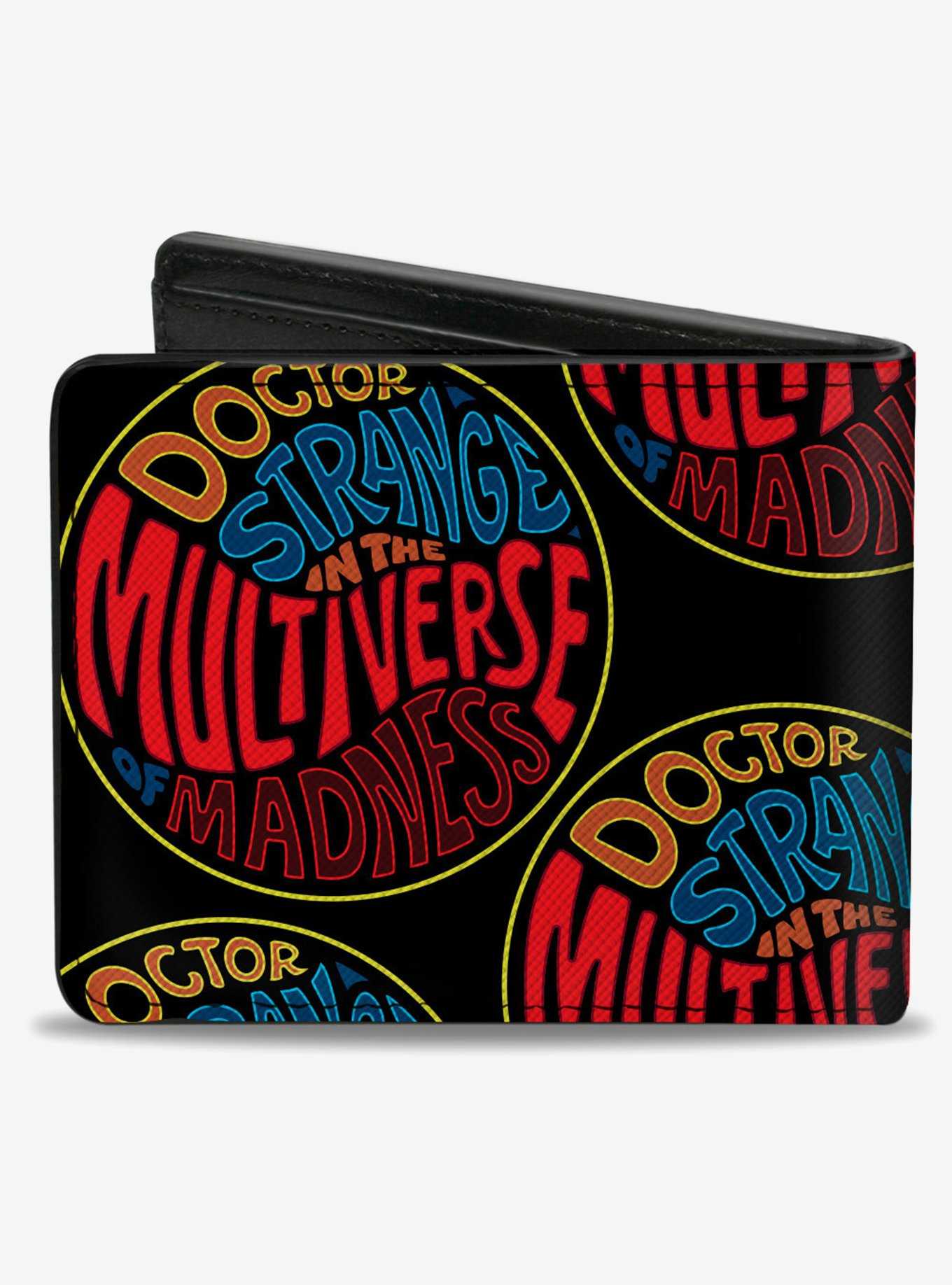 Marvel Doctor Strange In The Multiverse Of Madness Logo Bifold Wallet, , hi-res