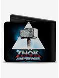 Marvel Thor Love And Thunder Hammer Bifold Wallet, , alternate